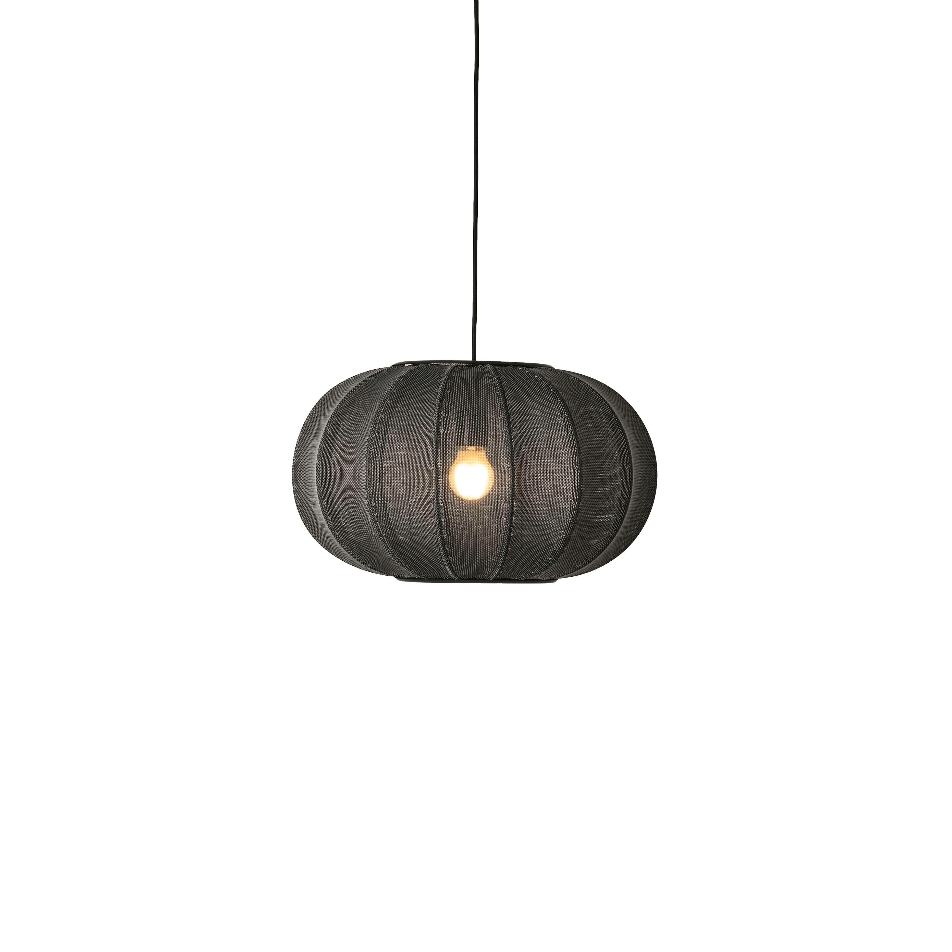 Lampa wisząca KNIT-WIT OVAL czarny