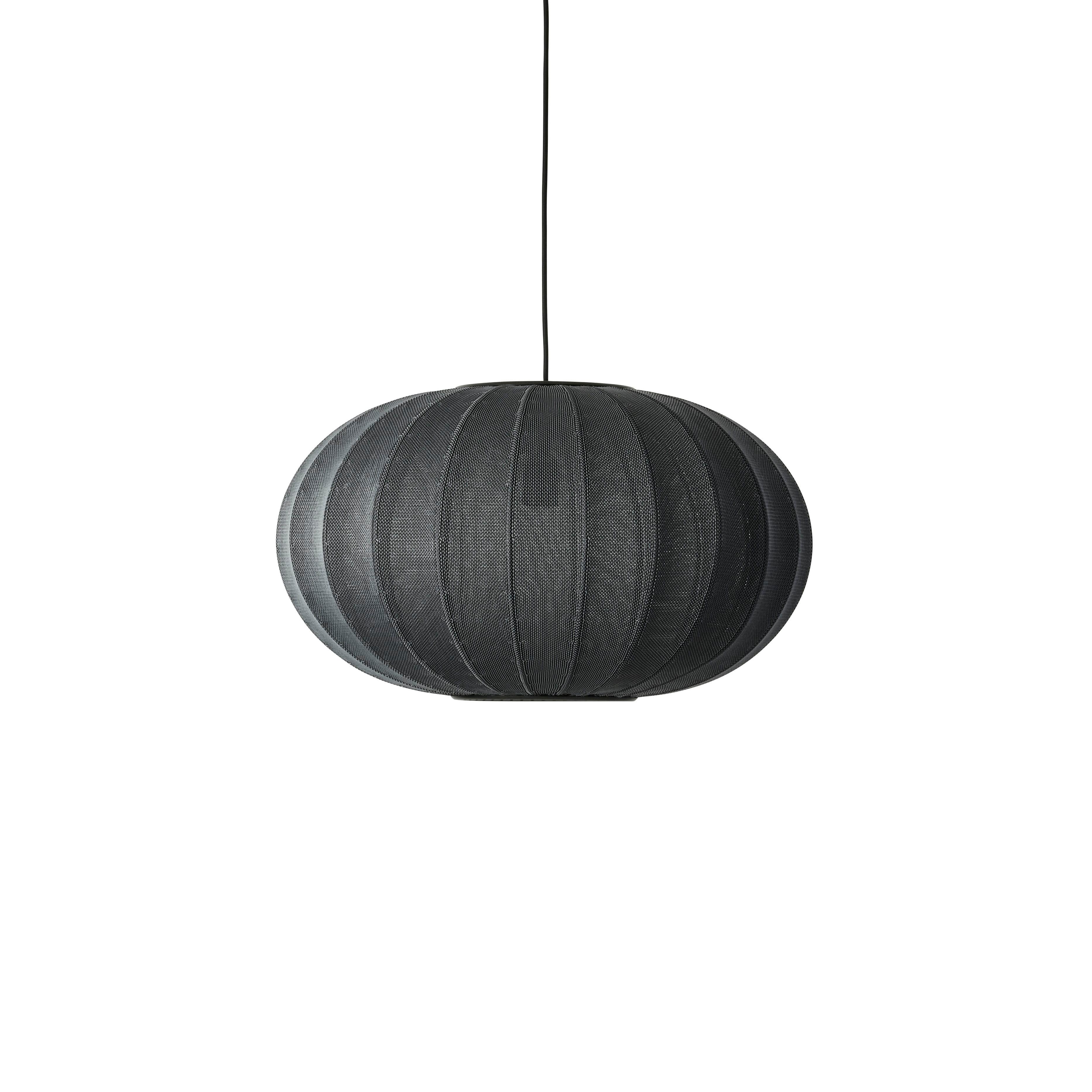 Lampa wisząca KNIT-WIT OVAL czarny
