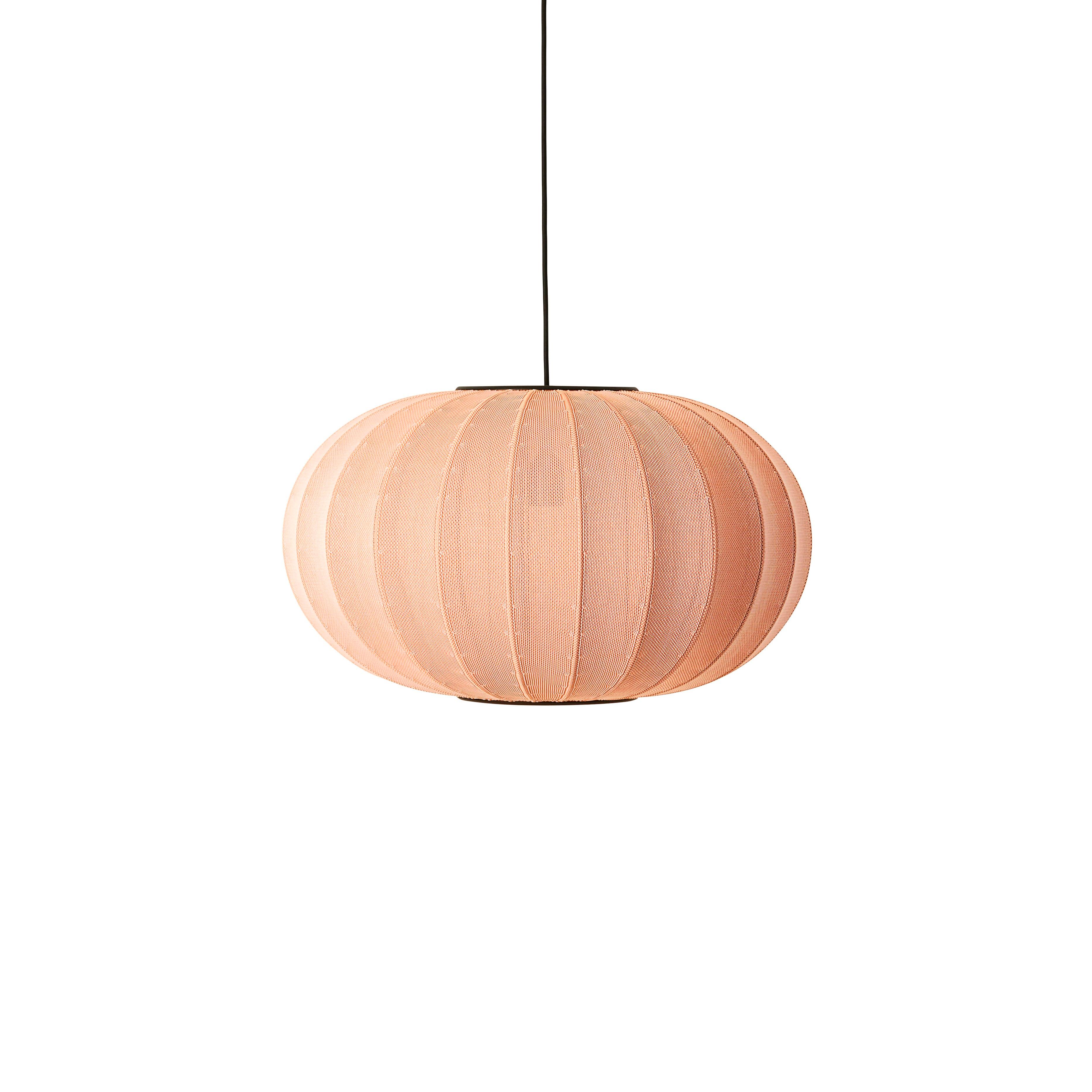 Lampa wisząca KNIT-WIT OVAL koralowy