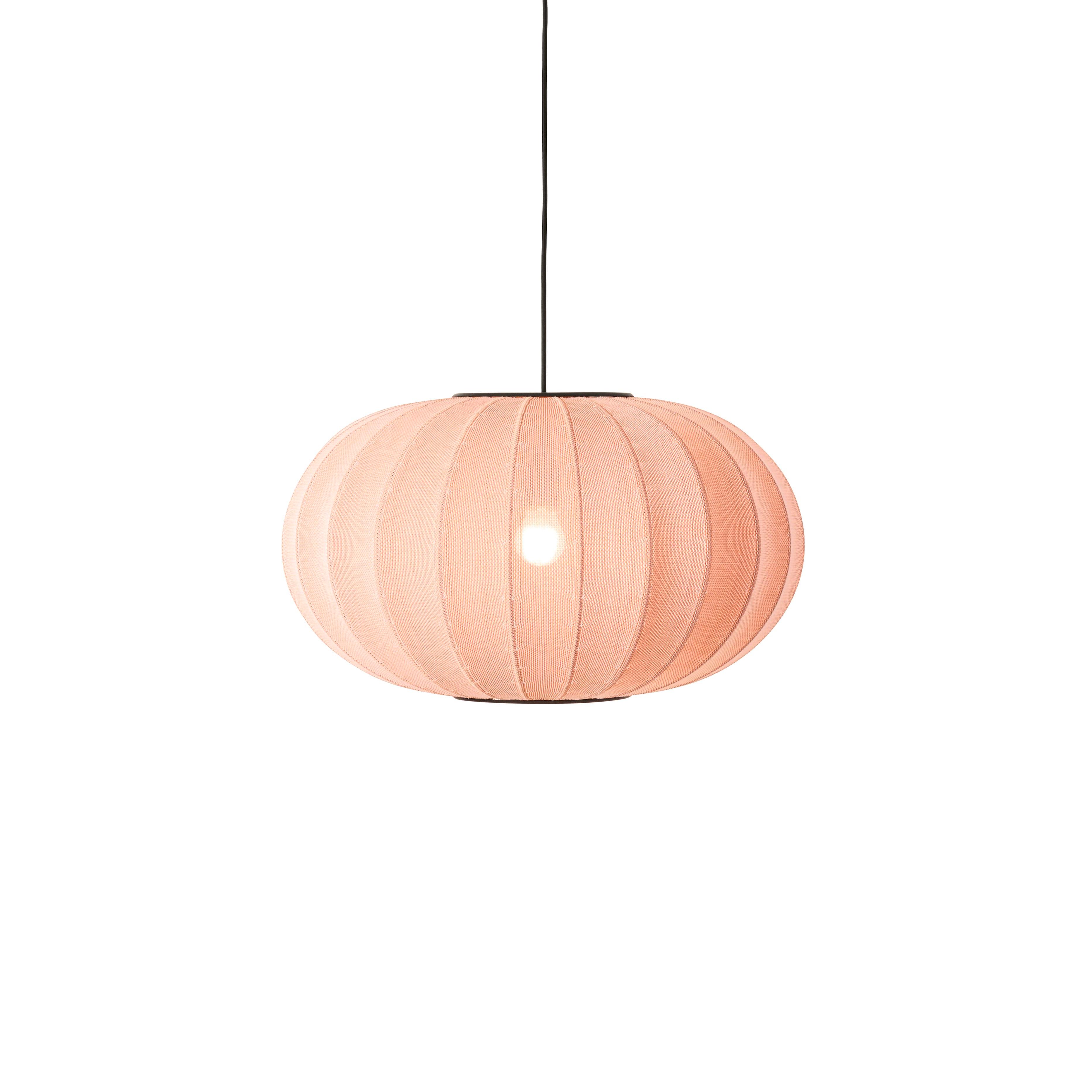 Lampa wisząca KNIT-WIT OVAL koralowy