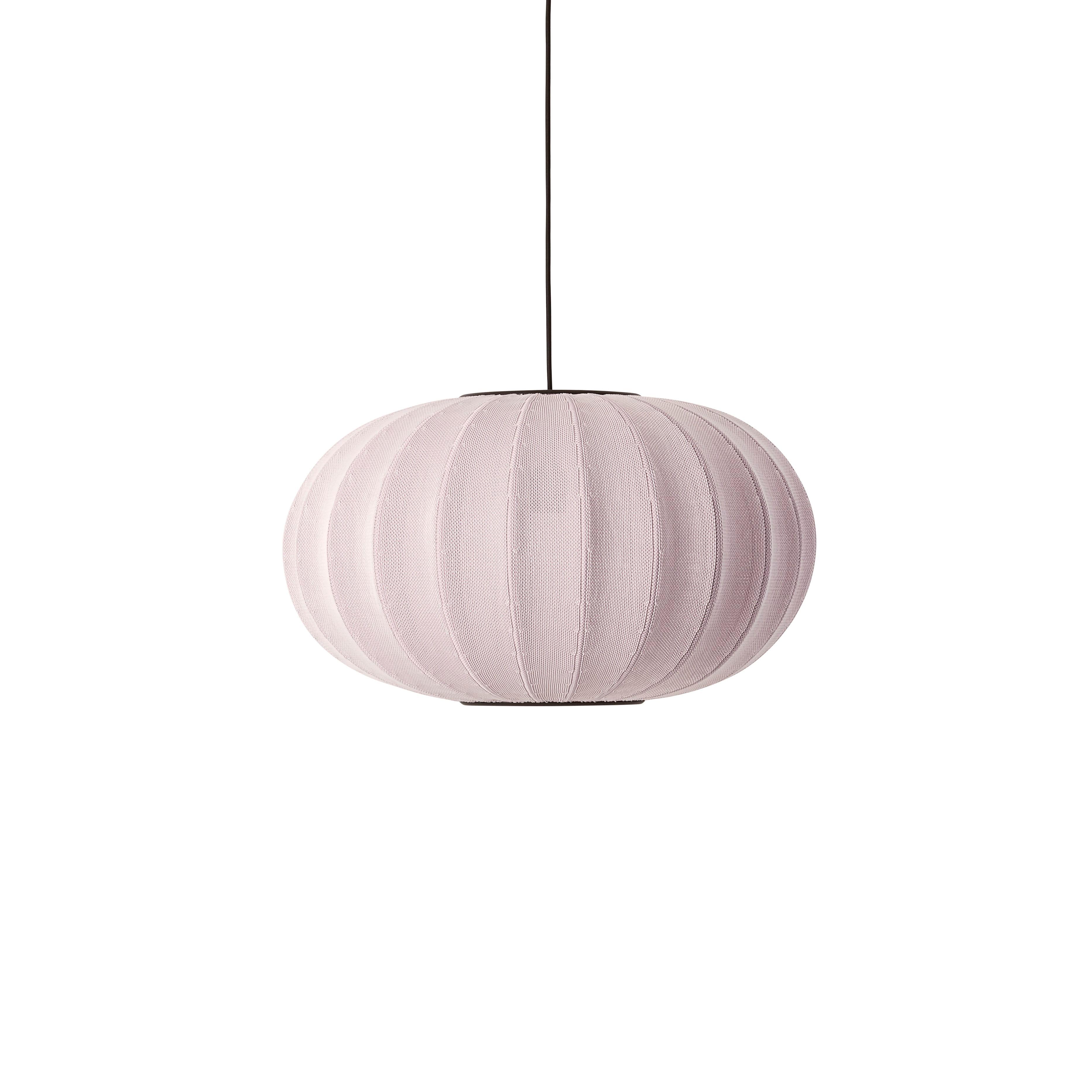 Lampa wisząca KNIT-WIT OVAL jasnoróżowy