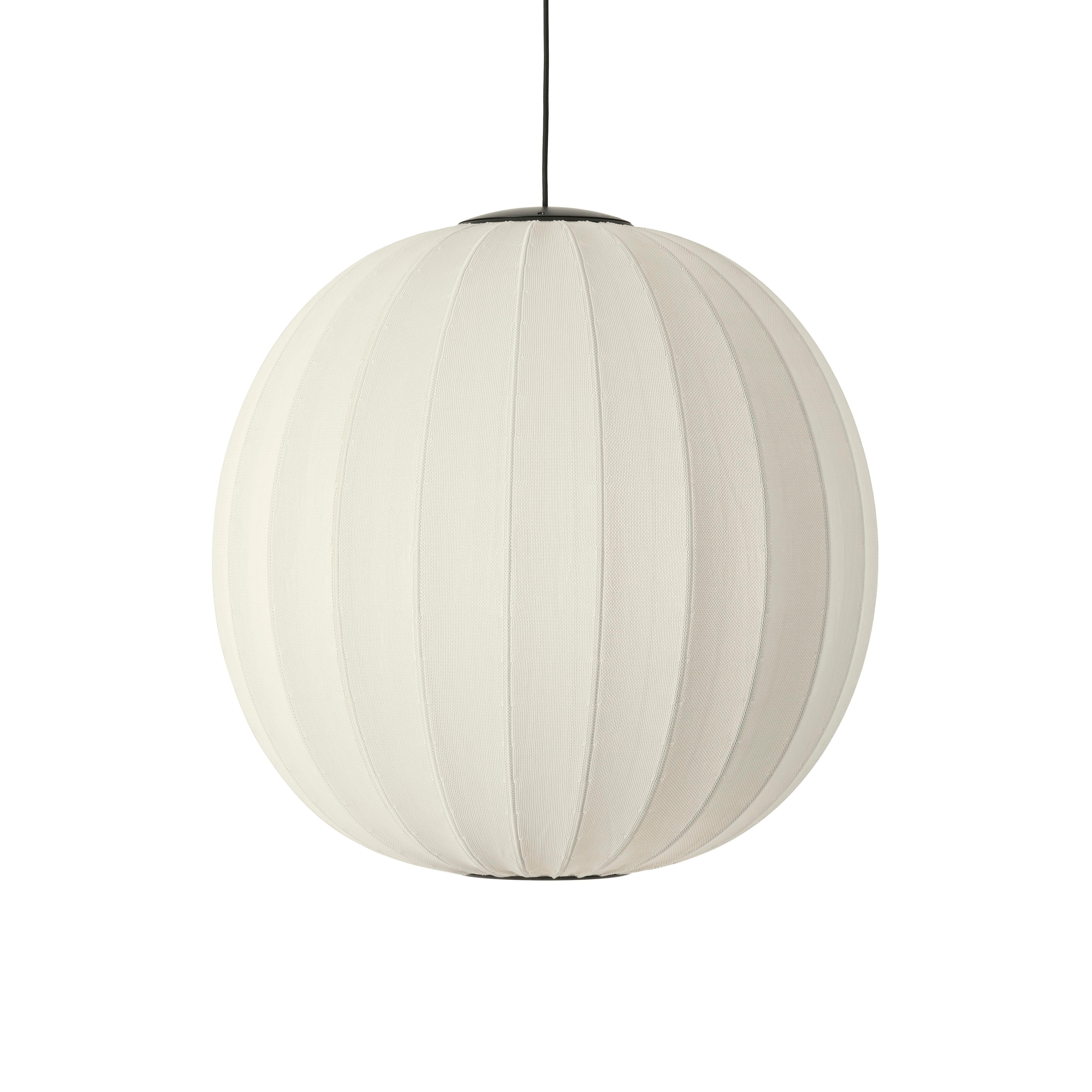 Lampa wisząca KNIT-WIT ROUND perłowy