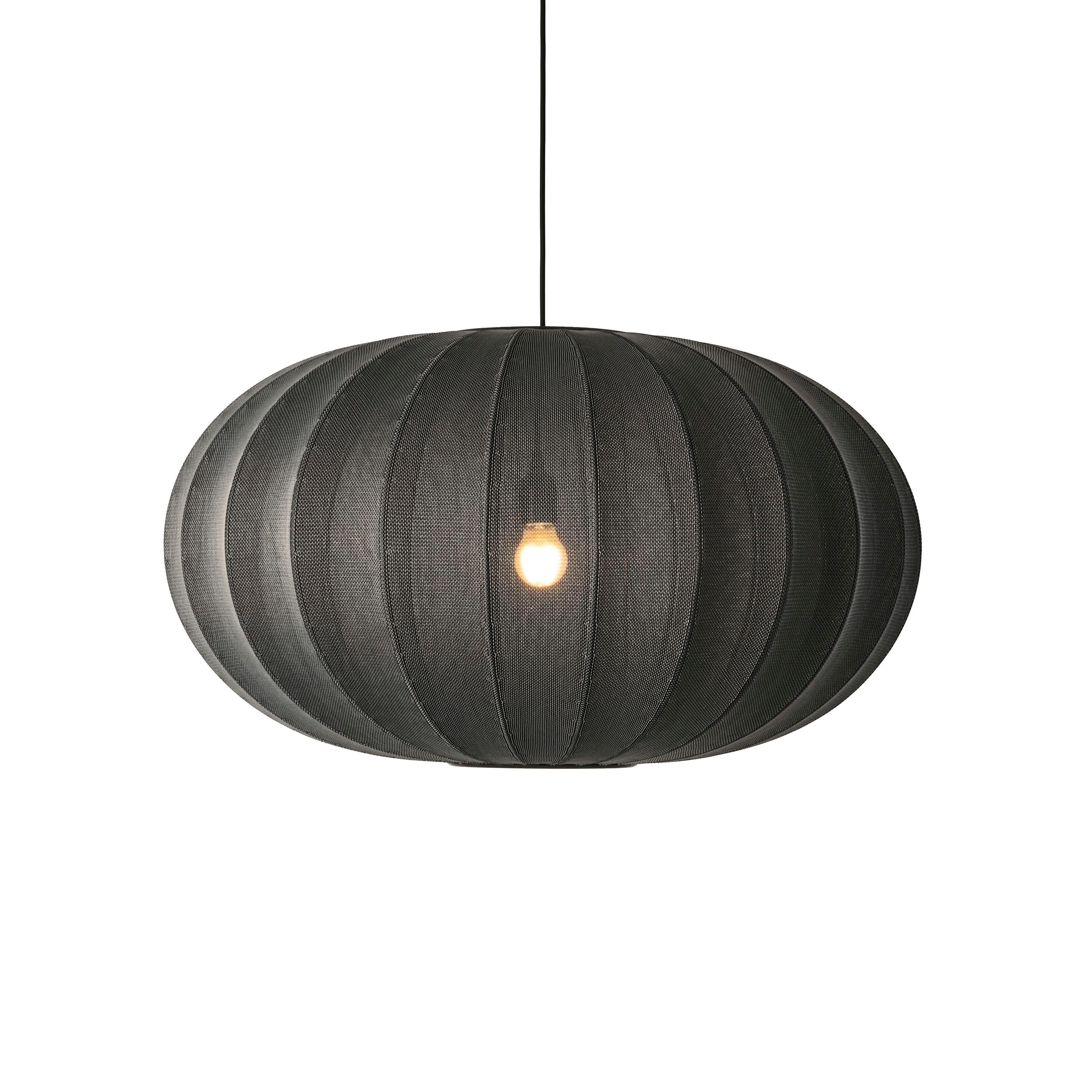 Lampa wisząca KNIT-WIT OVAL czarny