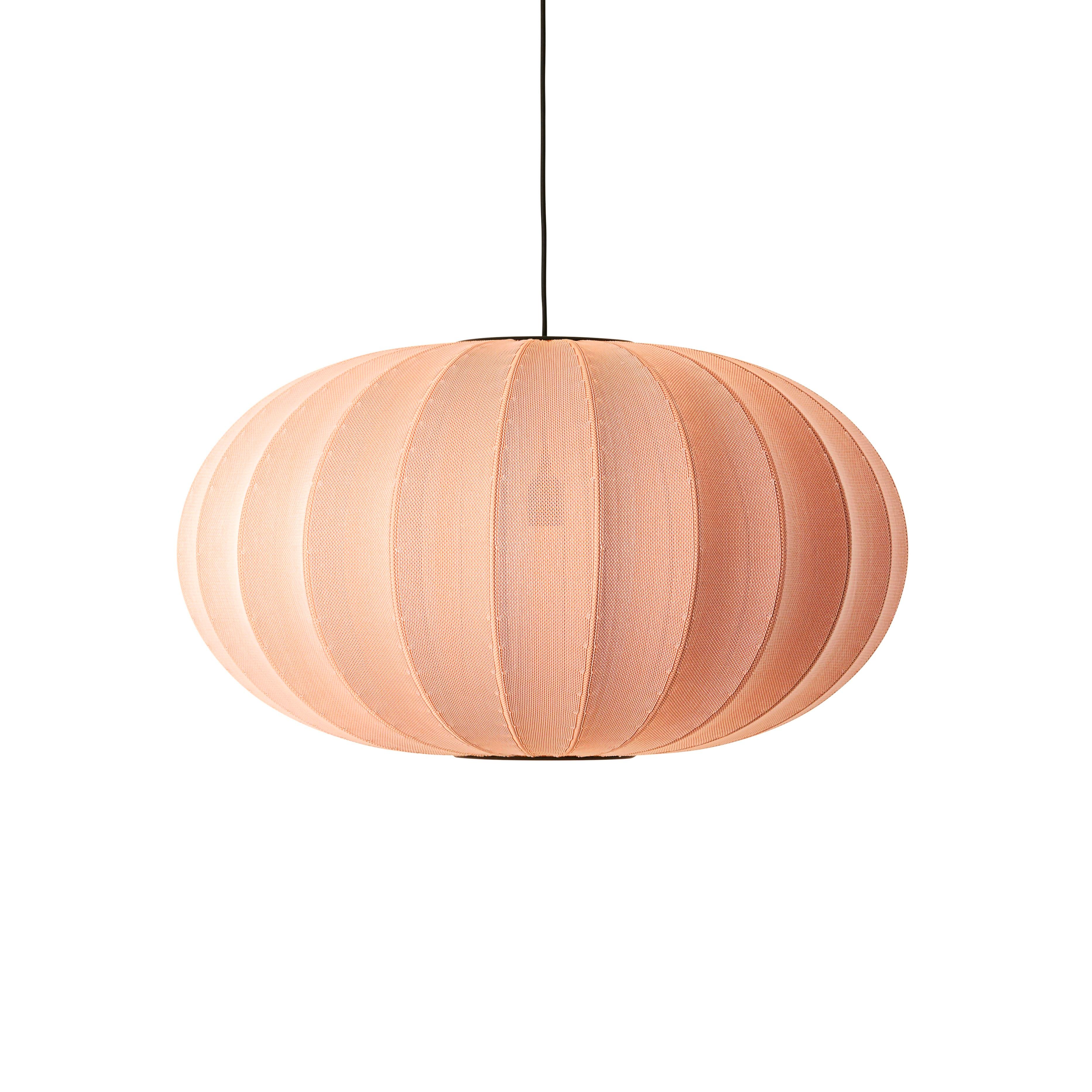 Lampa wisząca KNIT-WIT OVAL koralowy