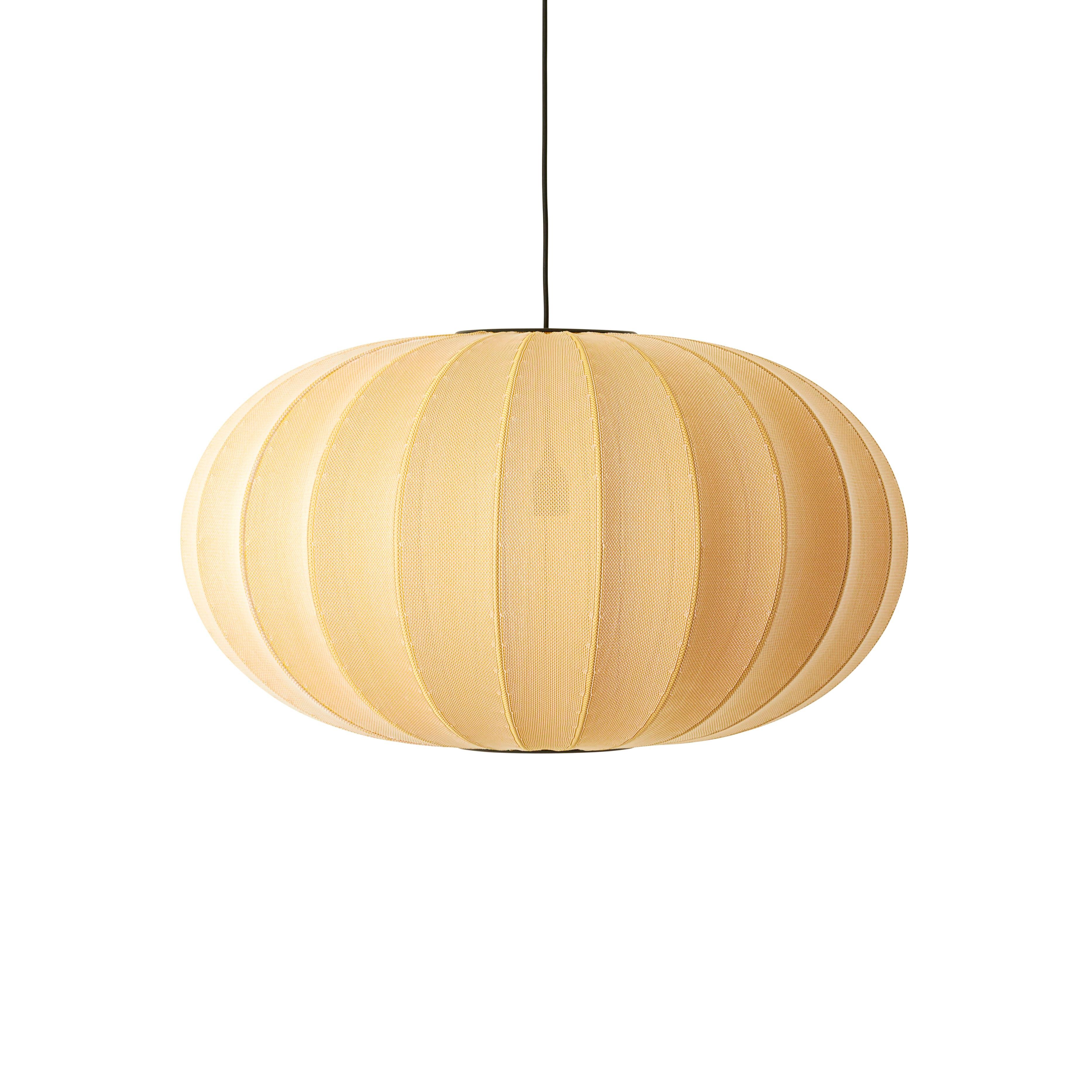 Lampa wisząca KNIT-WIT OVAL żółty