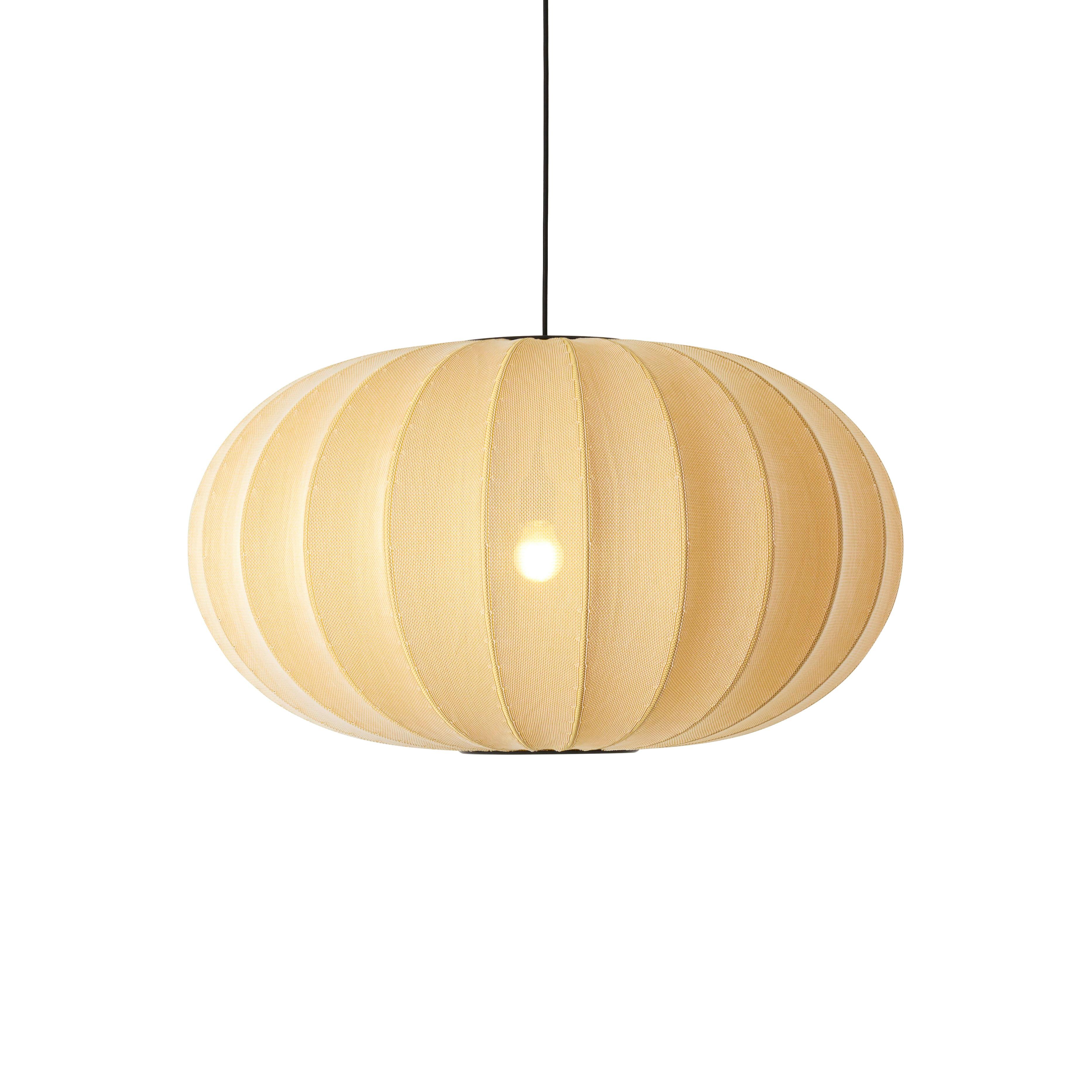 Lampa wisząca KNIT-WIT OVAL żółty