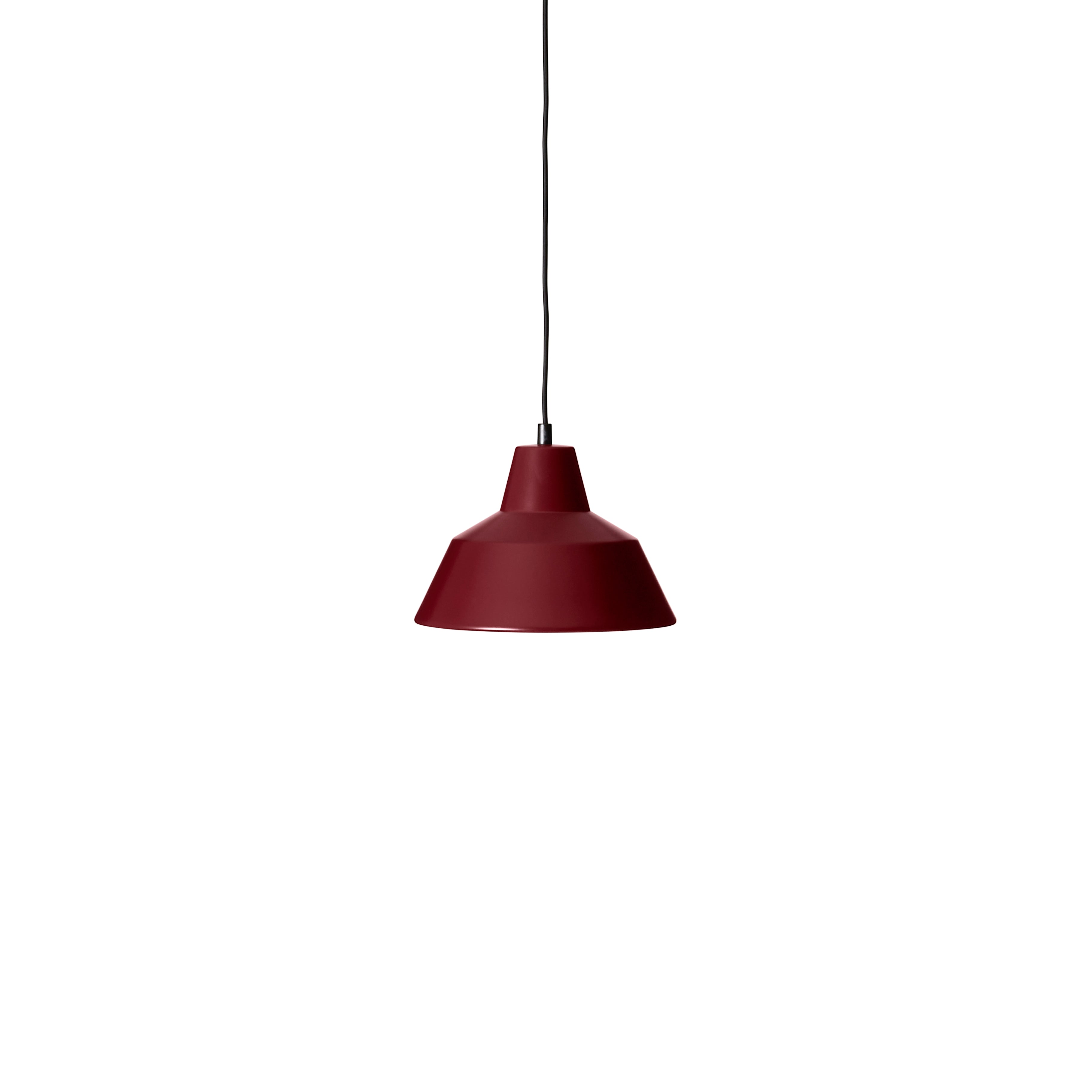 Lampa wisząca WORKSHOP bordowy