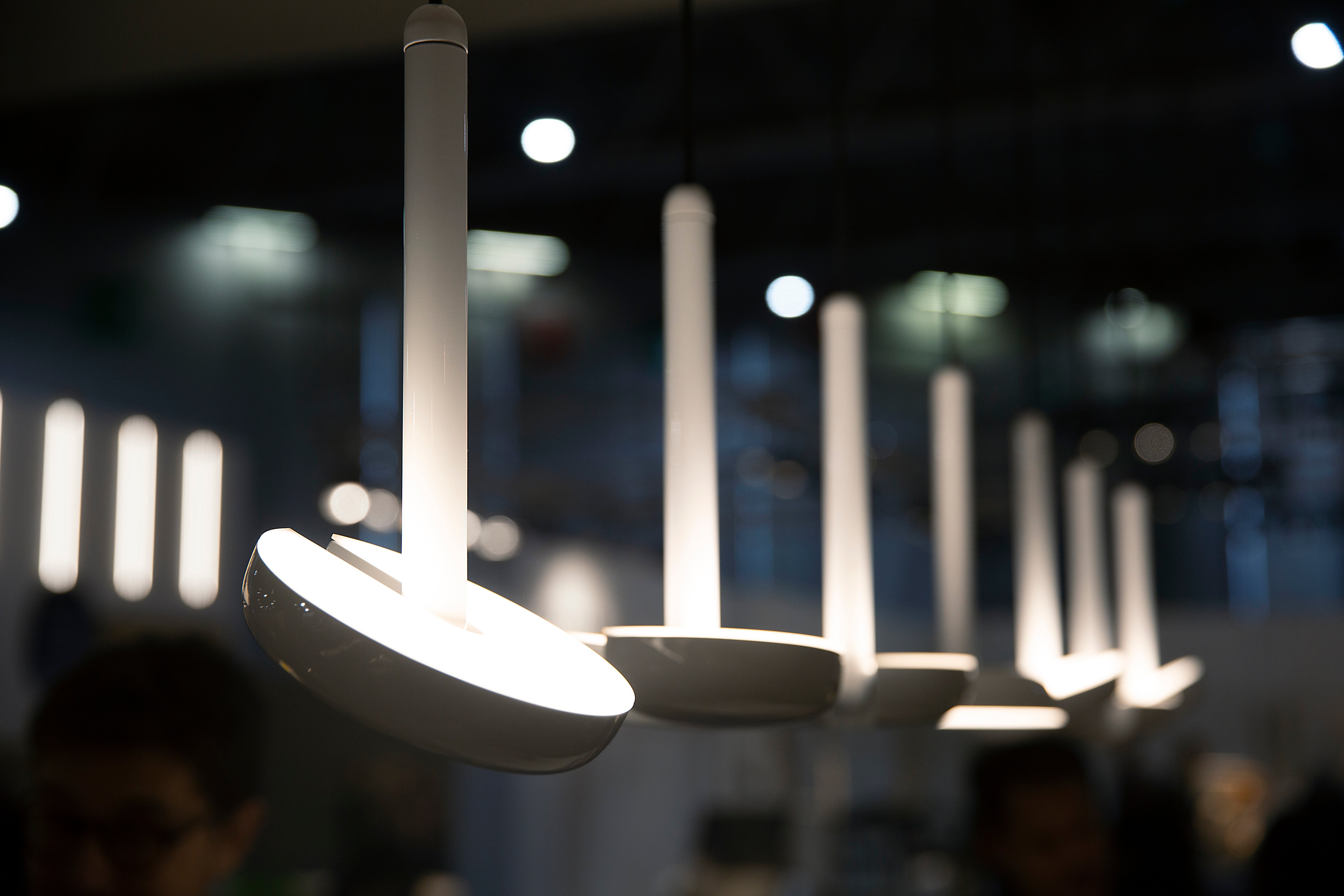 Lampa wisząca CABRIOLETTE połyskujący biały