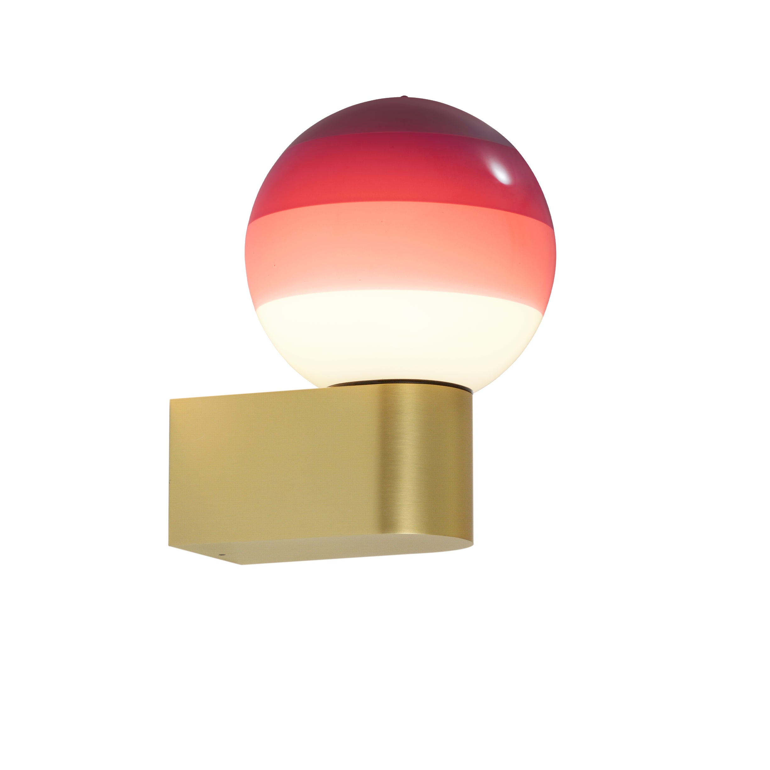 DIPPING Burgundy Wall Lamp