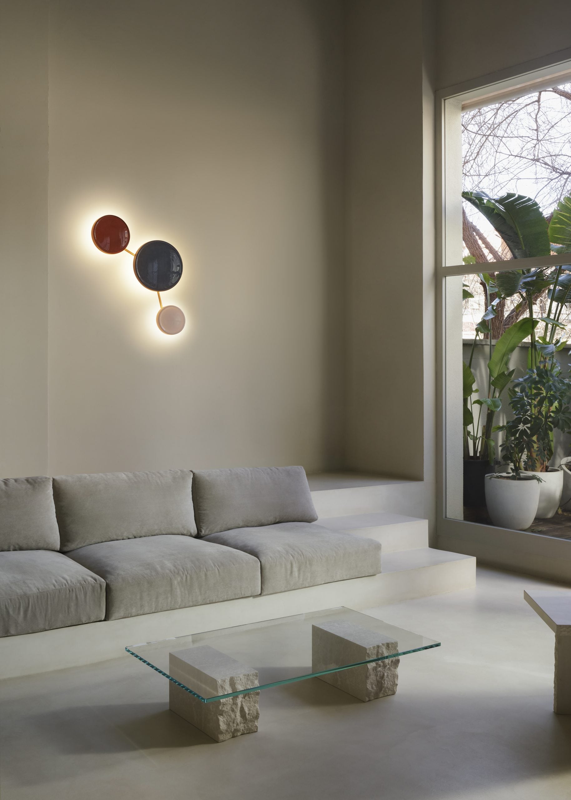 Kinkiet CARAMEL brązowy