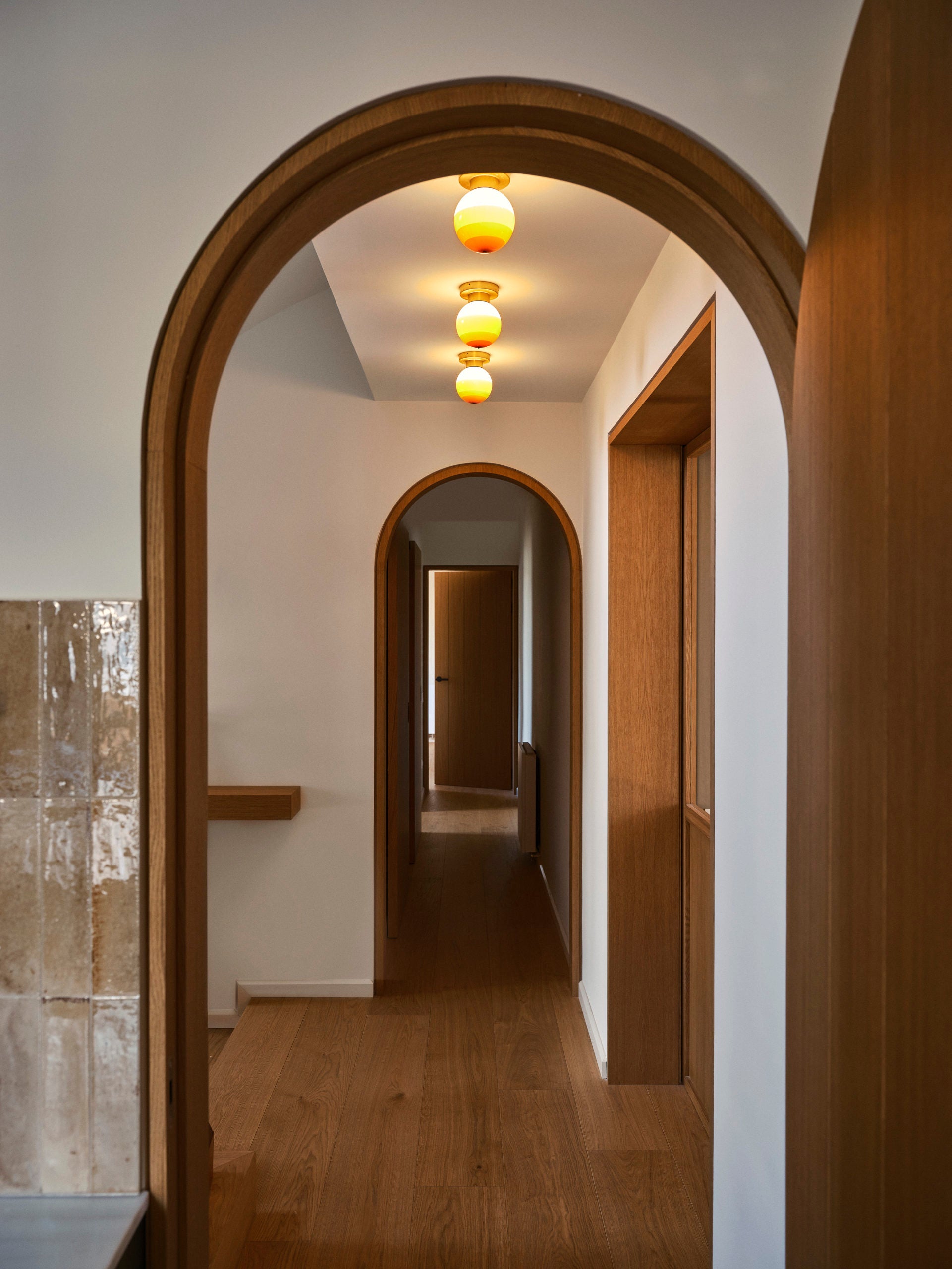 Lampa sufitowa DIPPING burgundowy