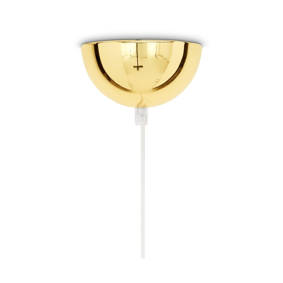 Spiegelkugel hängende Lampe golden