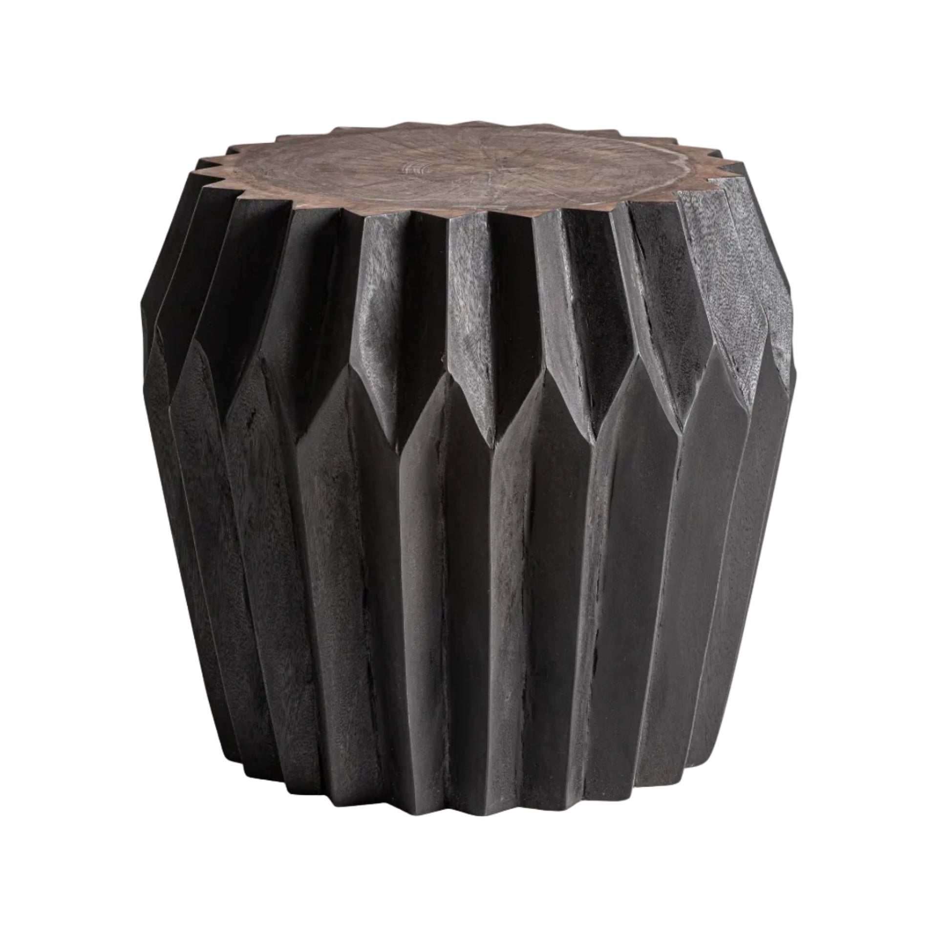 ZAMBIA Side Table Black Suar Wood