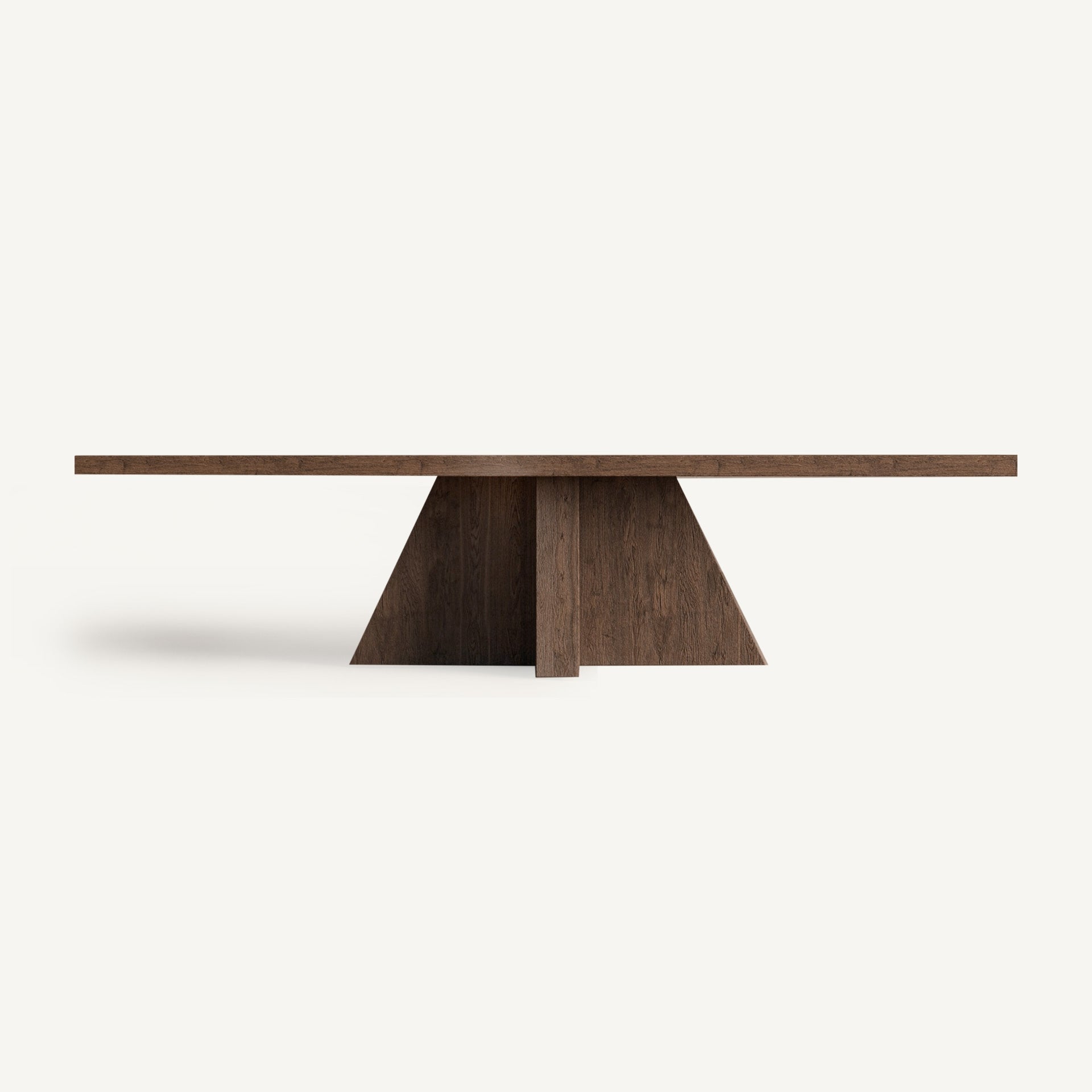 Stół BRUTALIST drewno z recyklingu