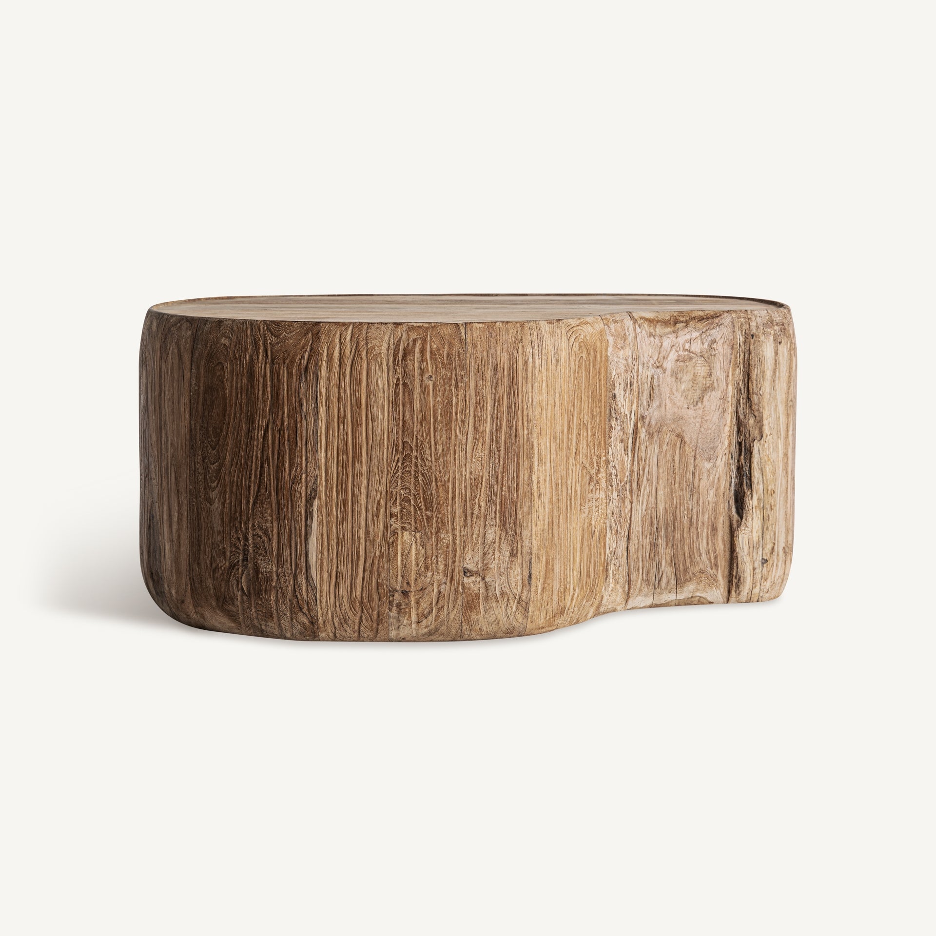 Kaffeetisch ERLOY aus recyceltem Teakholz