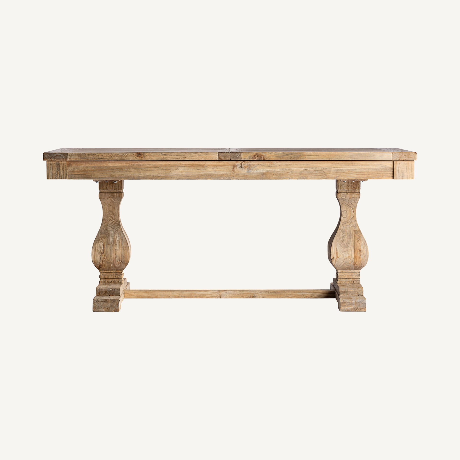 Extendable Table BERCA Recycled Ash Wood