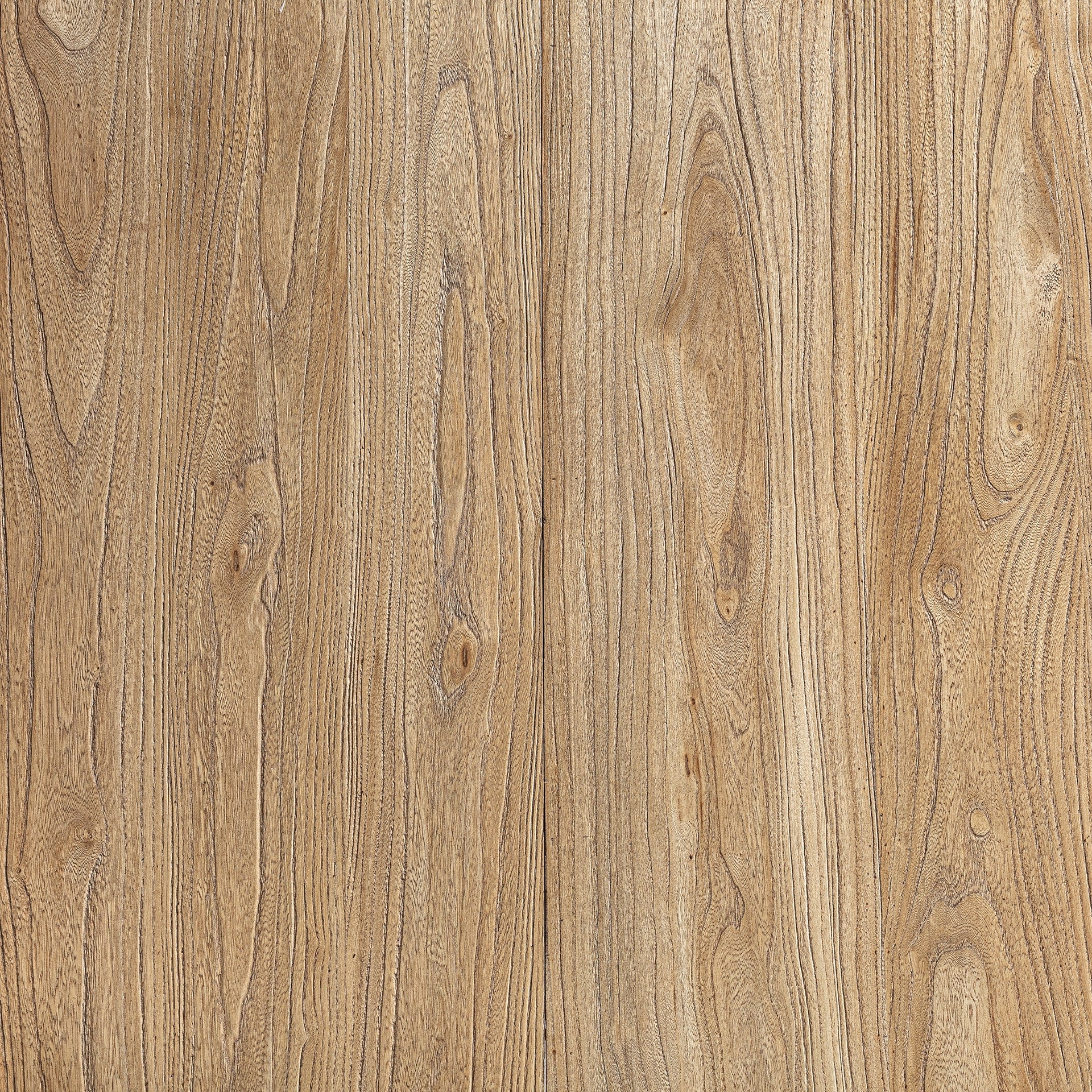 Rund ausziehbarer Tisch SONVIGO aus recyceltem Weidenholz