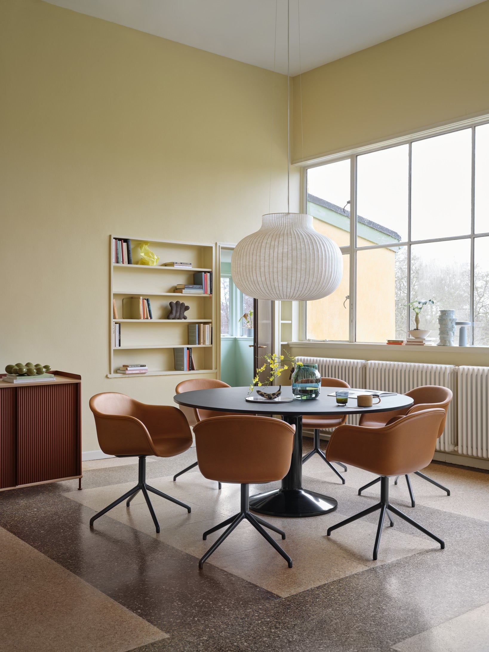 Tragbare Außenlampe EASE himmelblau