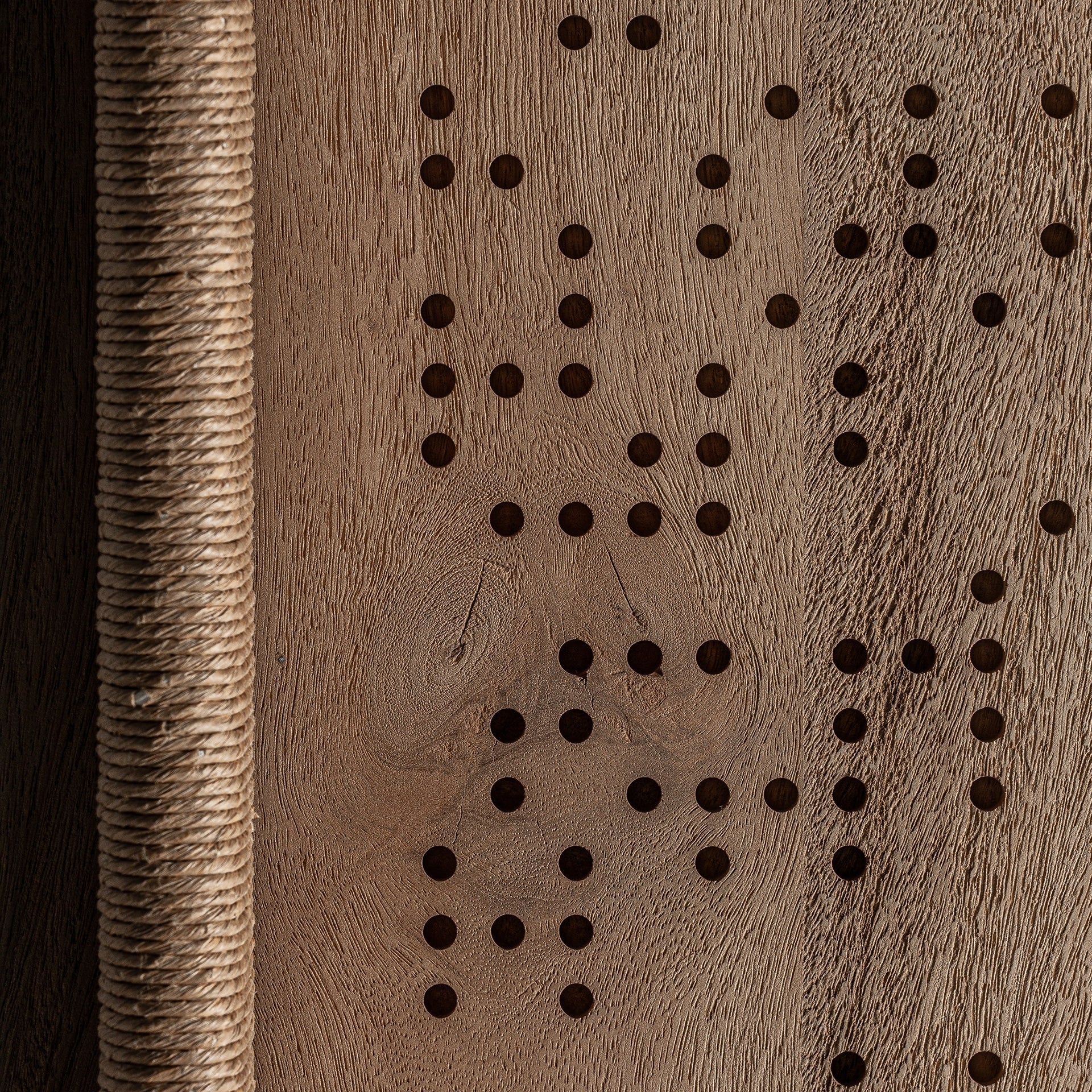 Szafka RTV JACQUARD drewno mango