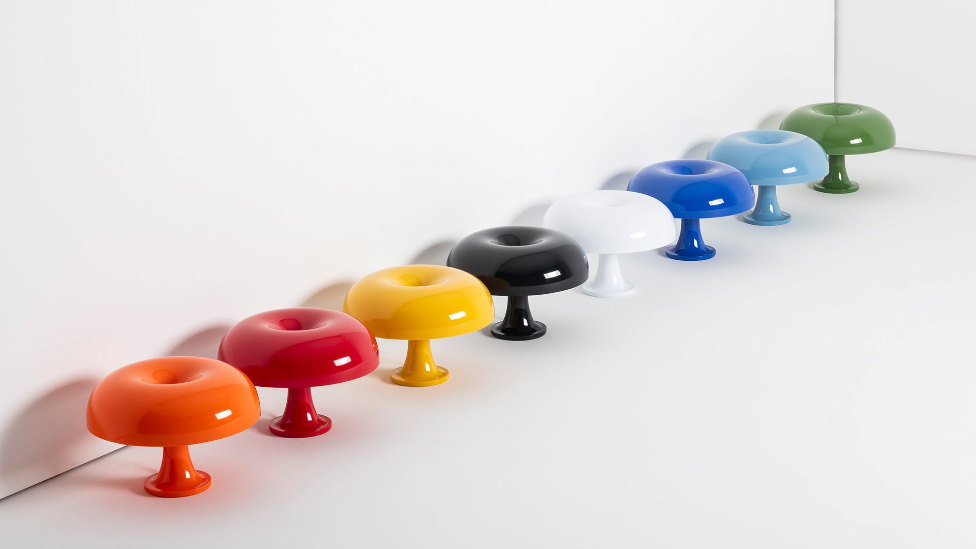 Tischlampe NESSINO rot