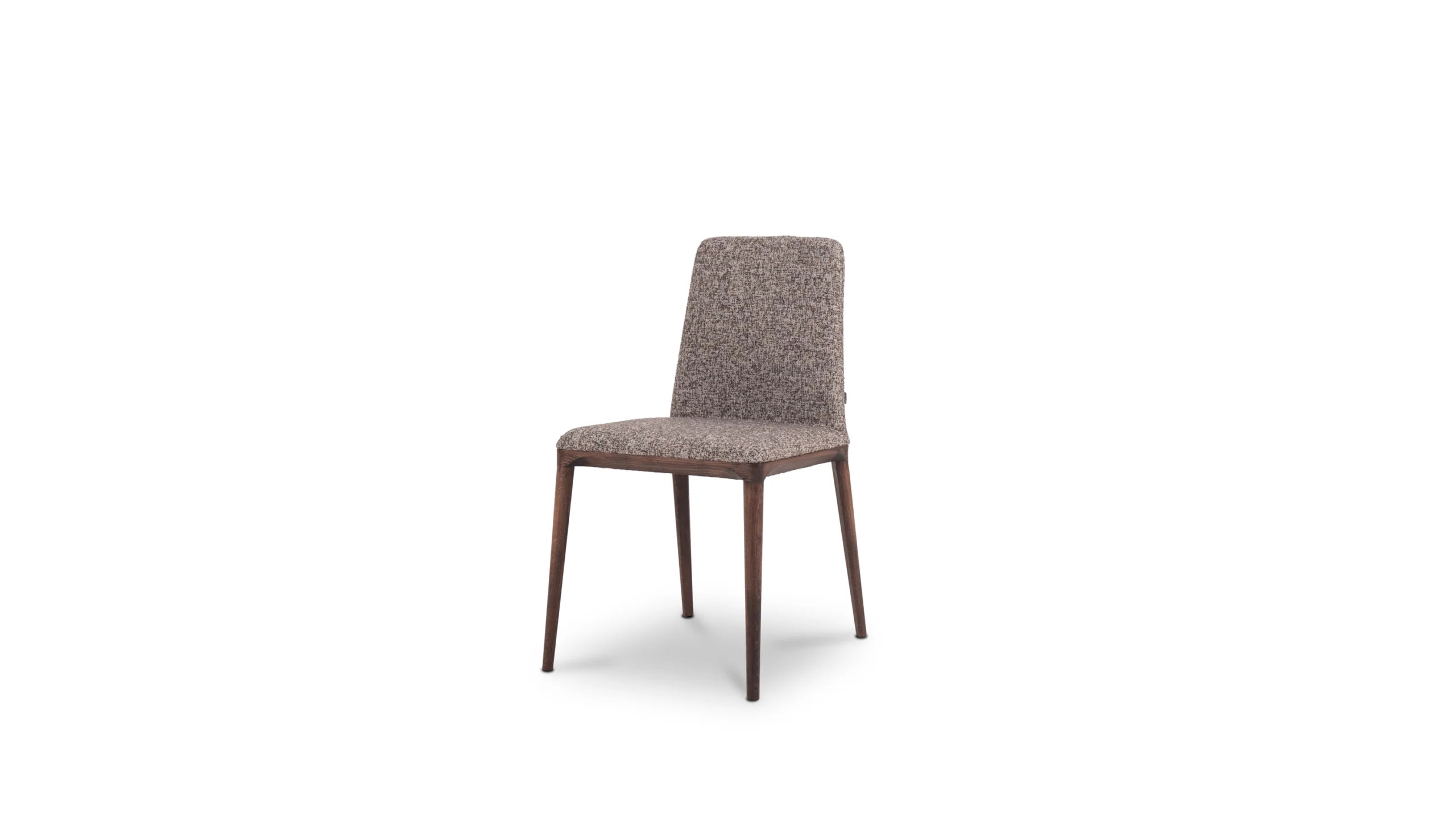 FREYA WOOD upholstered chair with wooden base
