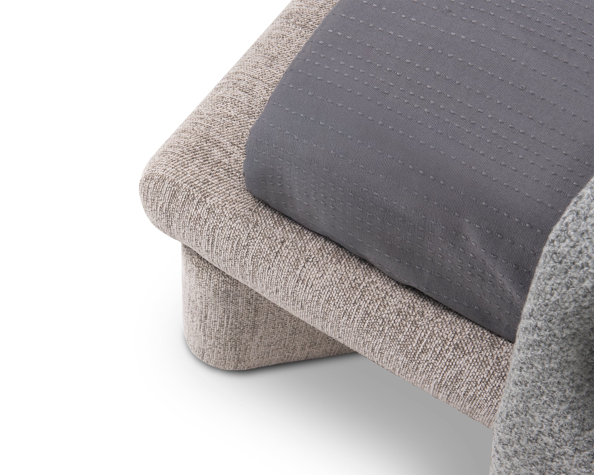 Łóżko MANDURIA tapicerowane