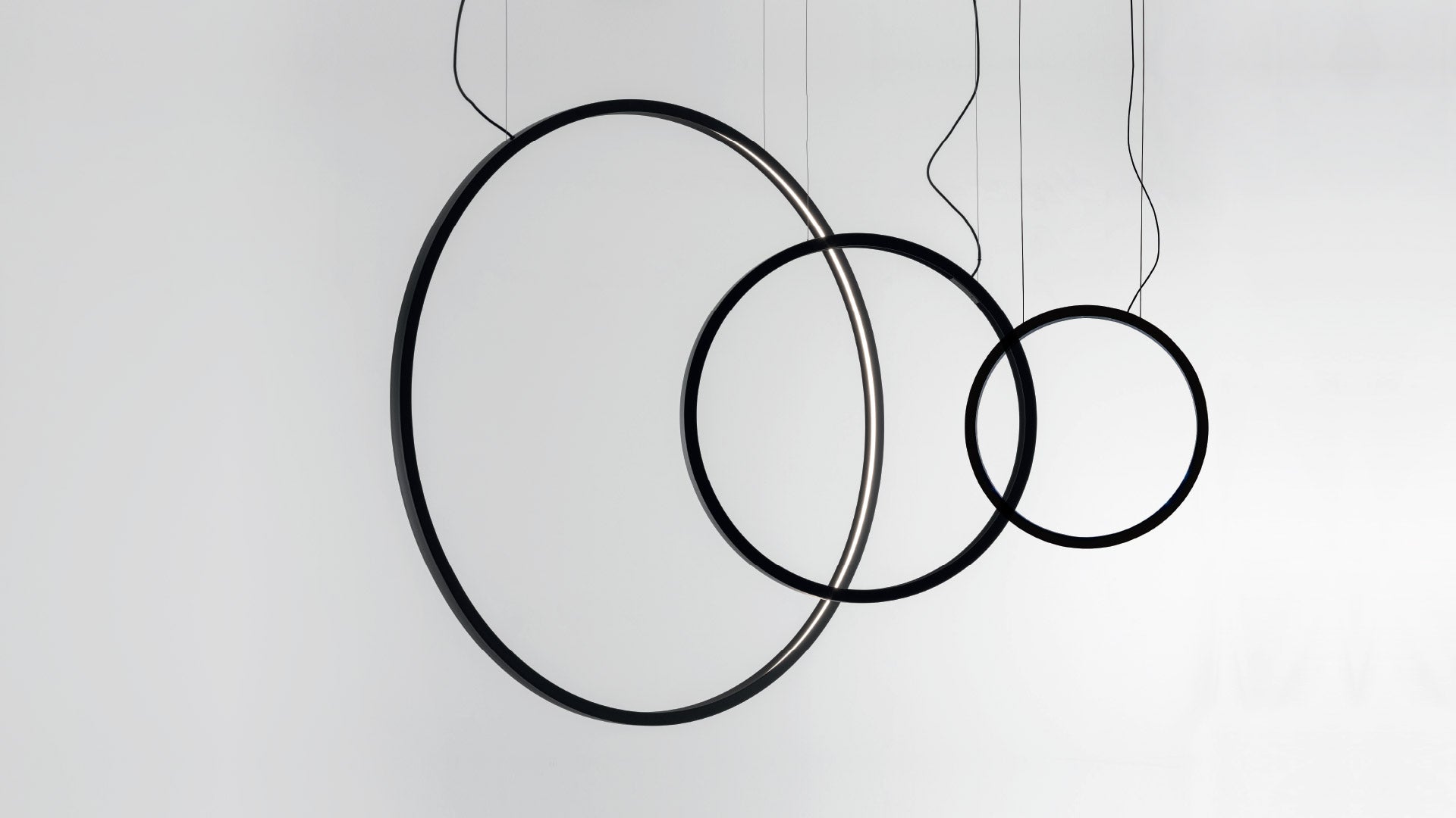 Außenhängelampe O schwarz