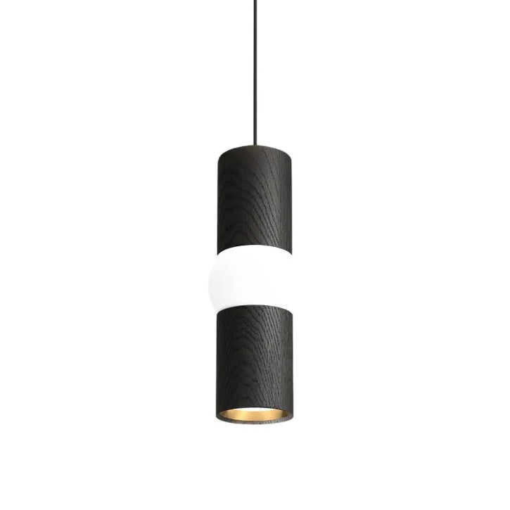 Lampa wisząca LIGHTBONE czarny dąb
