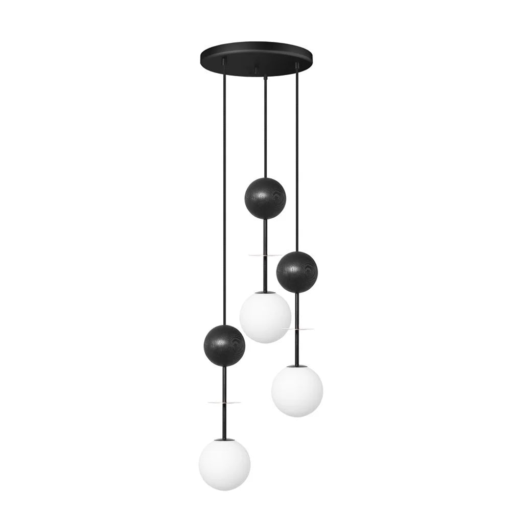 Lampa sufitowa OIO czarny