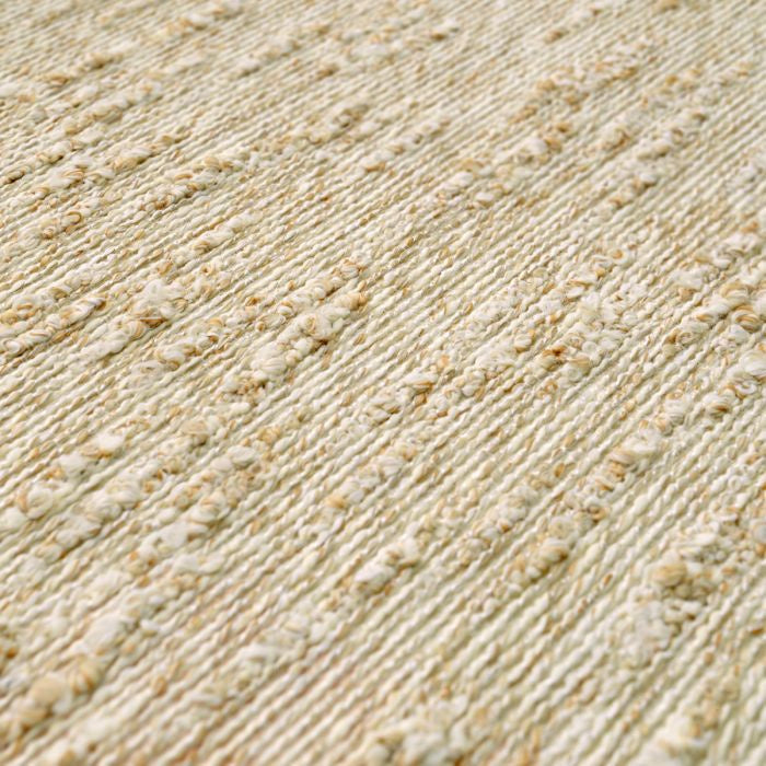 Sofa zewnętrzna OMBRIA kremowy z drewnianą podstawą