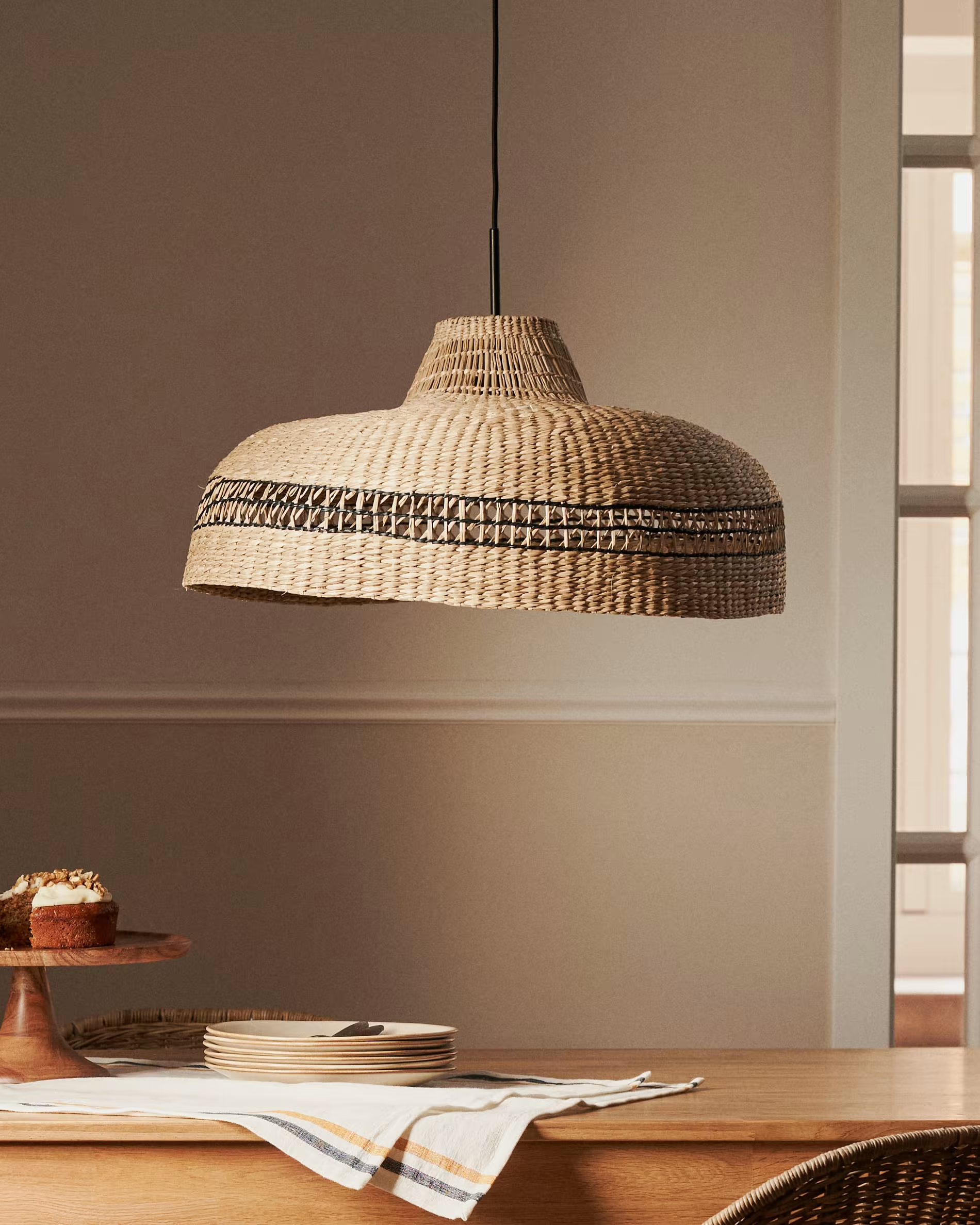 Lampa wisząca RUPIA trawa morska La Forma Eye on Design