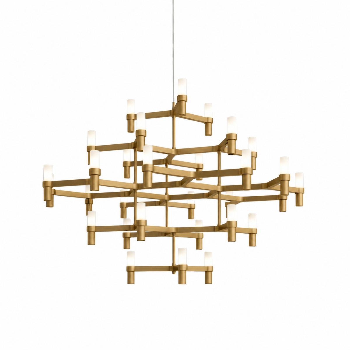 Lampa wisząca CROWN MAJOR złoty