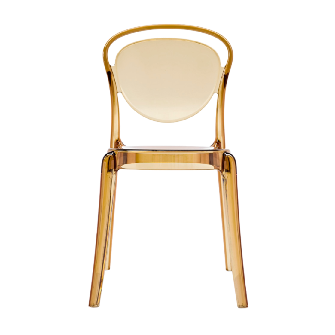 PARISIENNE Chair brown transparent