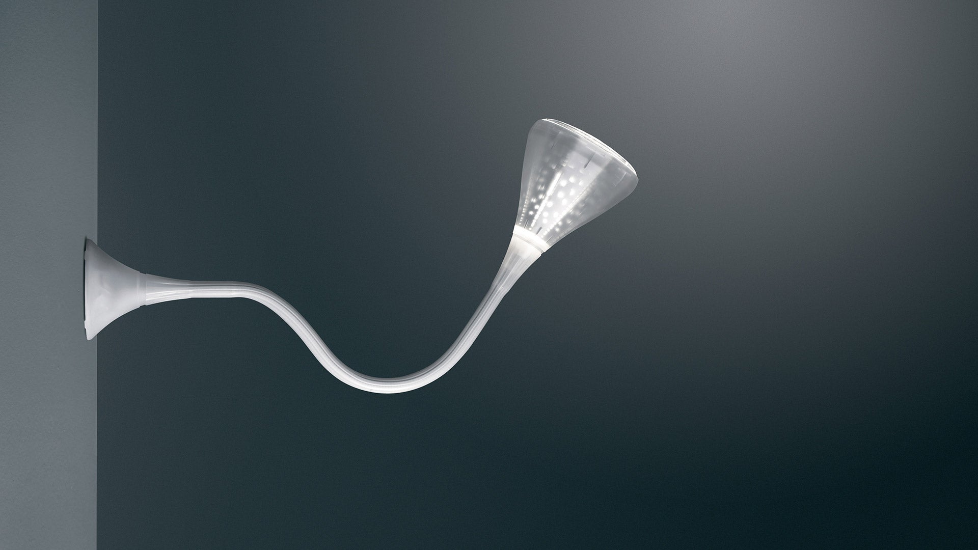 Lampa ścienna PIPE biały