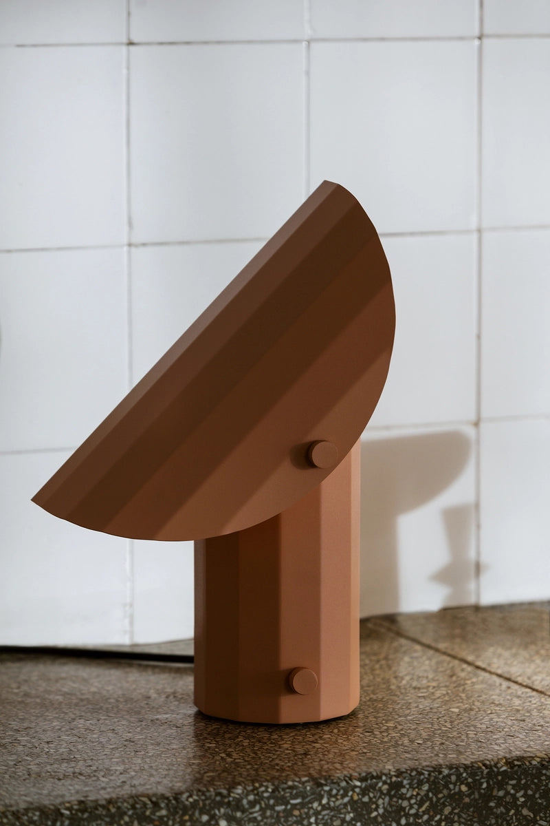 Lampa stołowa APOLIN złamany róż