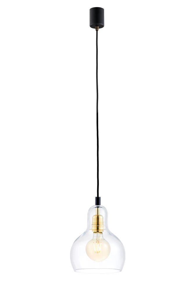 Pendelleuchte LONGIS I transparent mit Gold