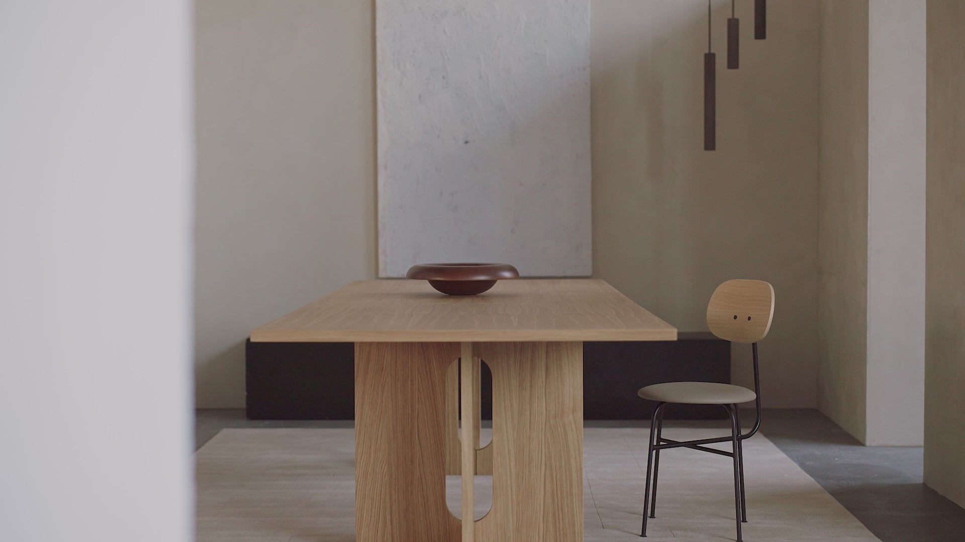 AFTEROOM Chair dark oak veneer