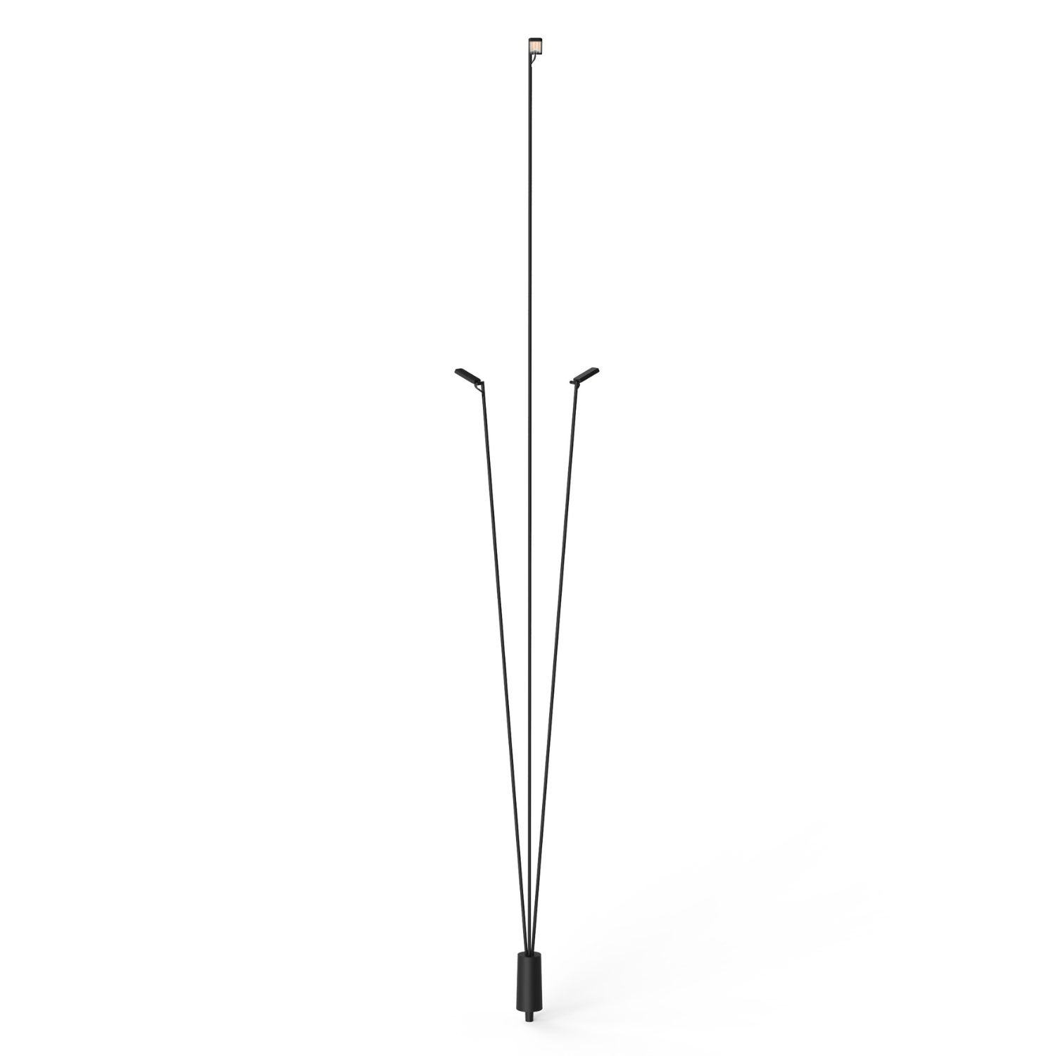 Lampa stojąca zewnętrzna wieloramienna FLIA czarny