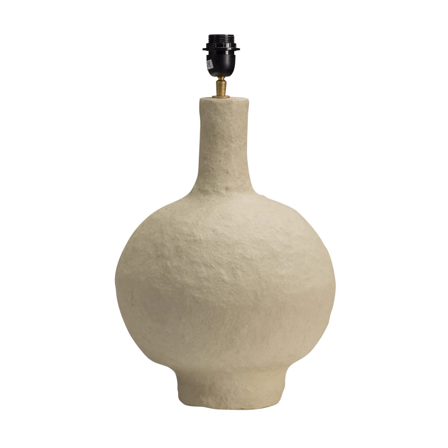 Podstawa do lampy IOS beżowy papier mâché