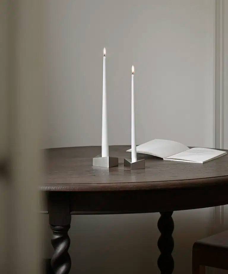 Kerzenhalter REFLECT gebürstetes Chrom