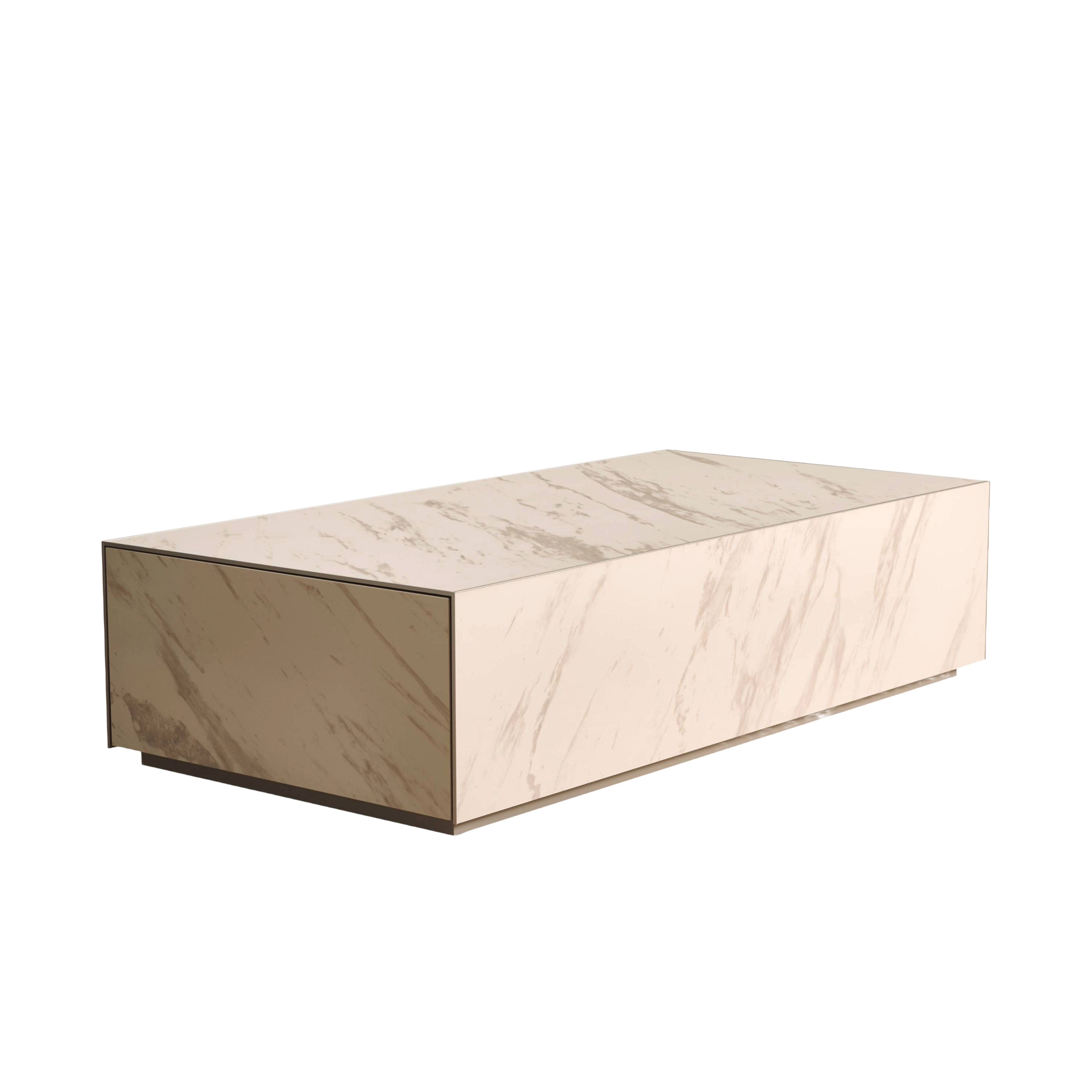 Kaffeetisch ROCK aus Quarzstein