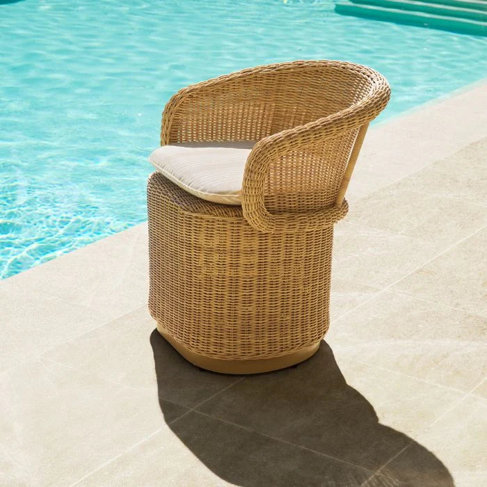 Sessel für den Außenbereich SAN REMO aus Rattan
