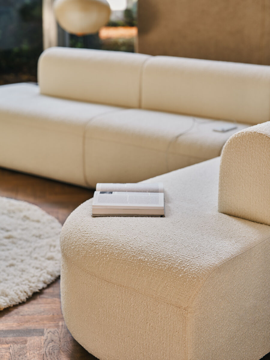 Sofa 4-modułowa narożna ARTIKO tapicerowana – .mdd