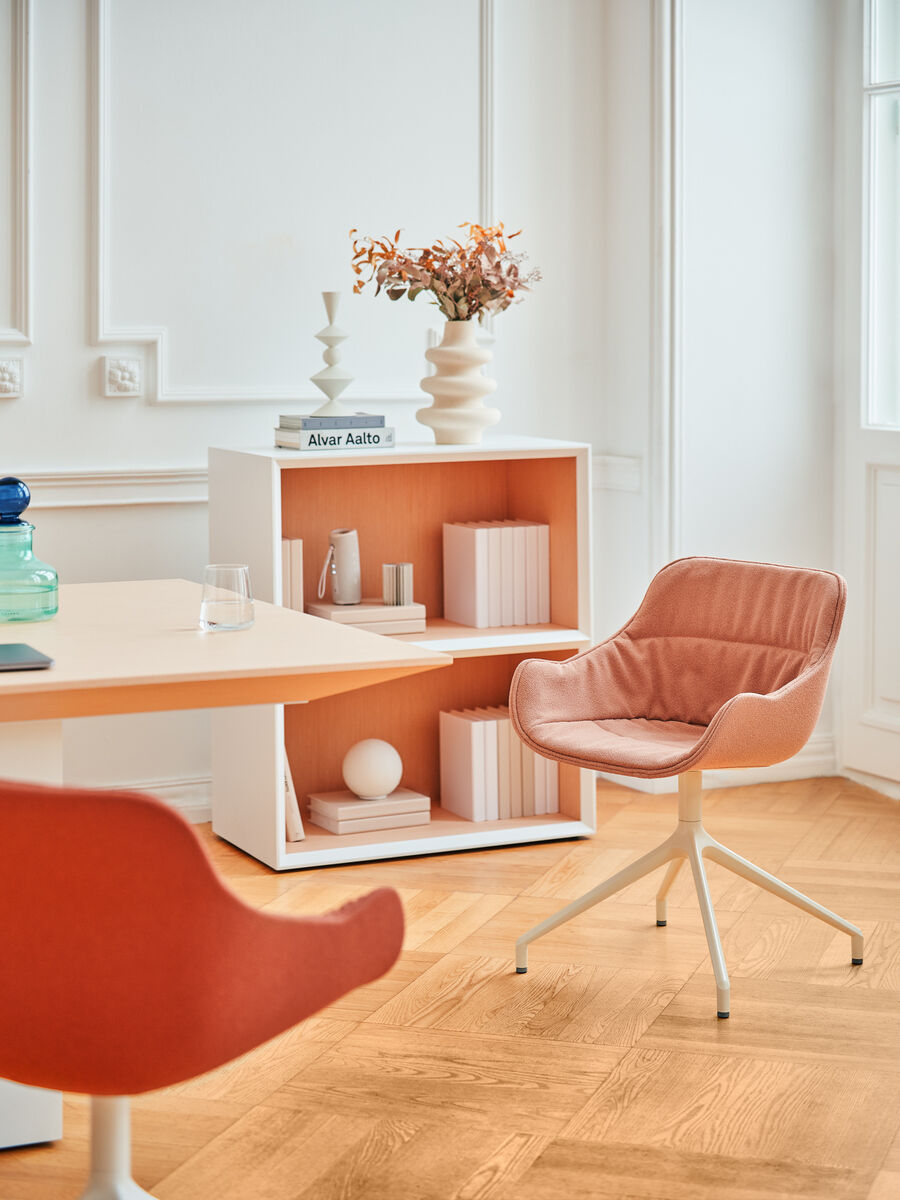 Krzesło obrotowe BALTIC SOFT DUO aluminiowa podstawa – .mdd