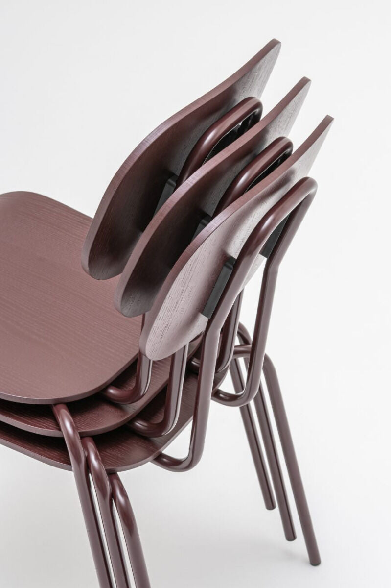 Krzesło NEW SCHOOL ciemnoszara podstawa – .mdd