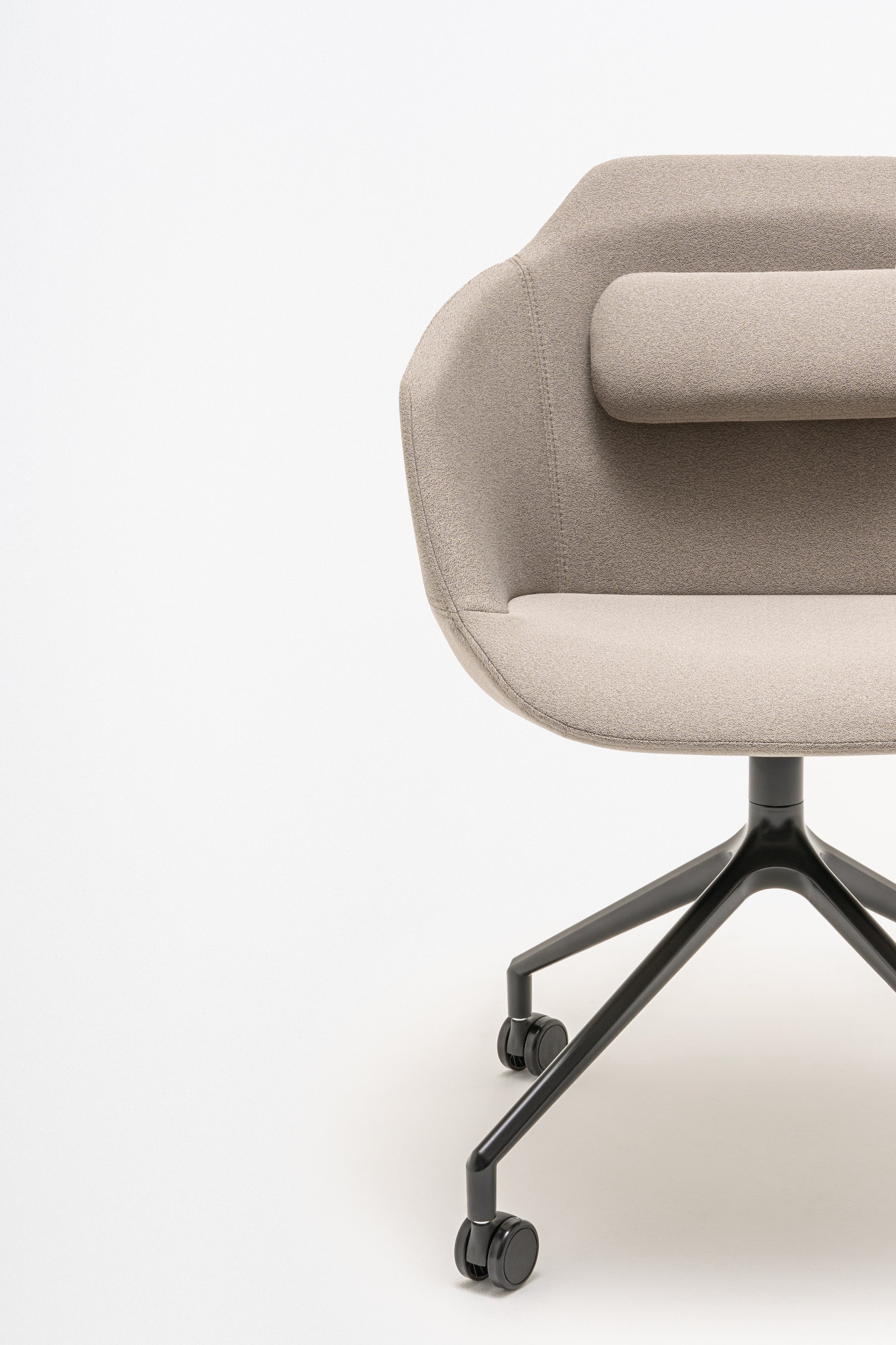 Office Chair Ultra Basis des Kreuzes mit Rädern für harte Oberfläche