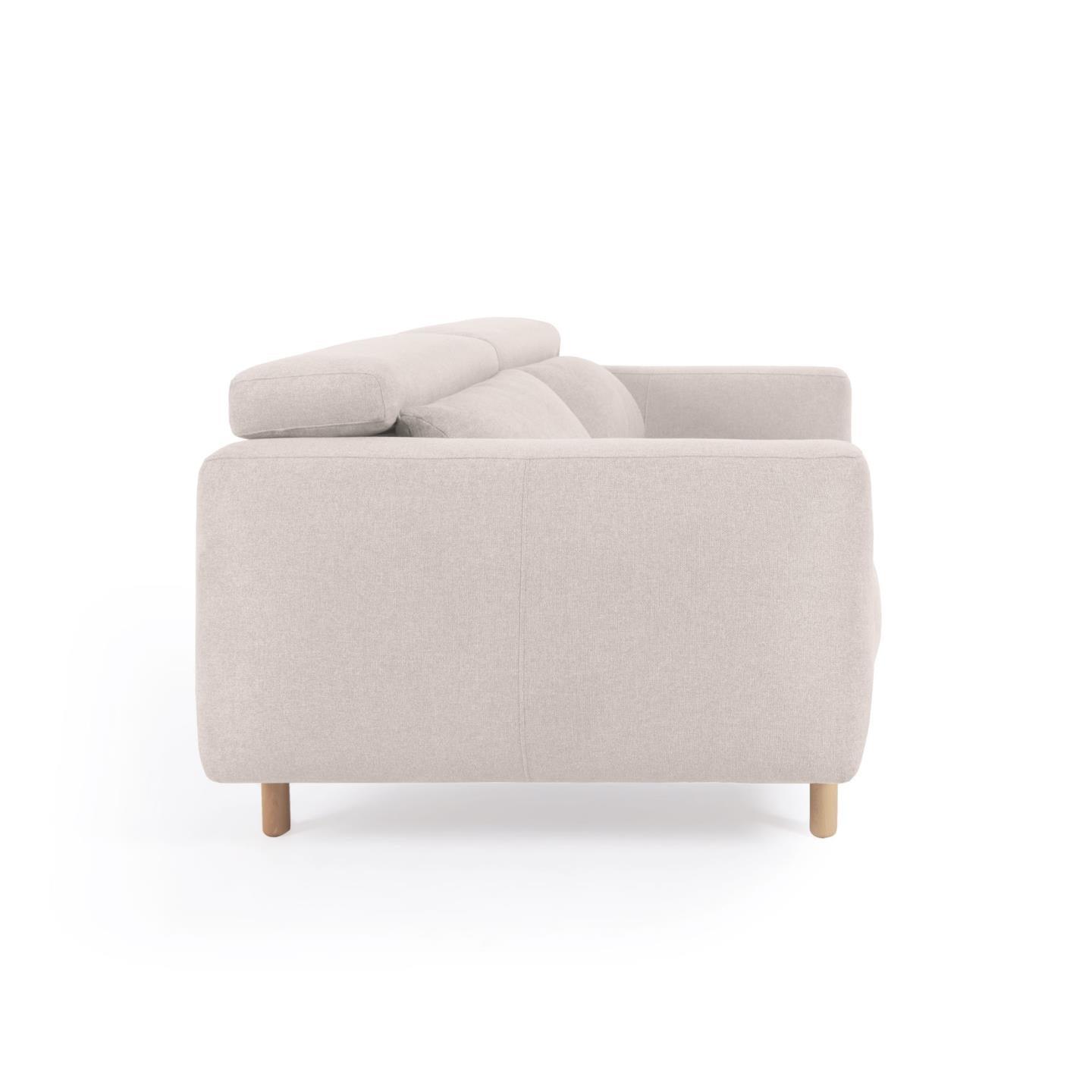 Sofa 3-osobowa SINGA piaskowy La Forma Eye on Design