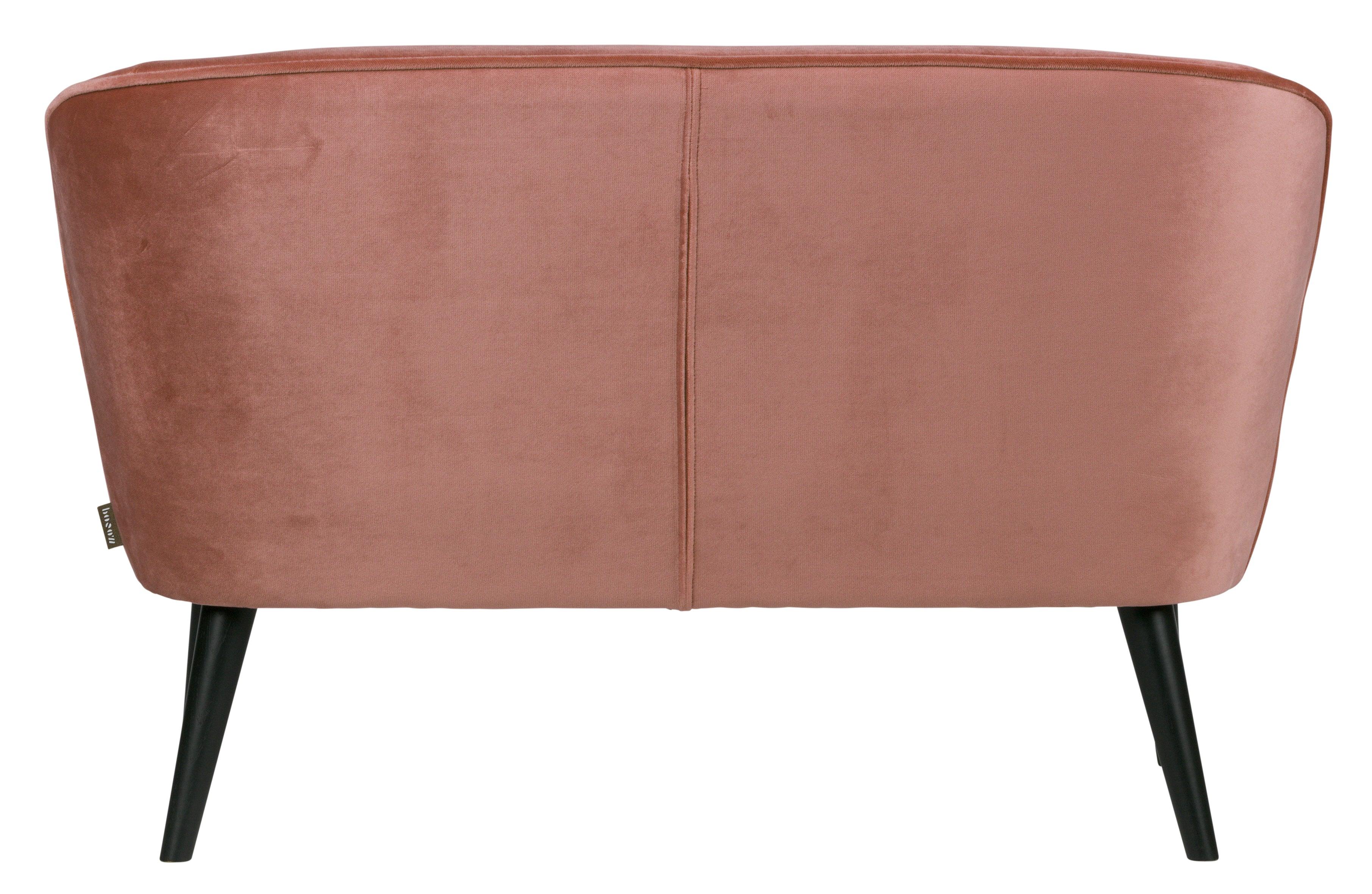 Sofa aksamitna SARA różowy Woood Eye on Design