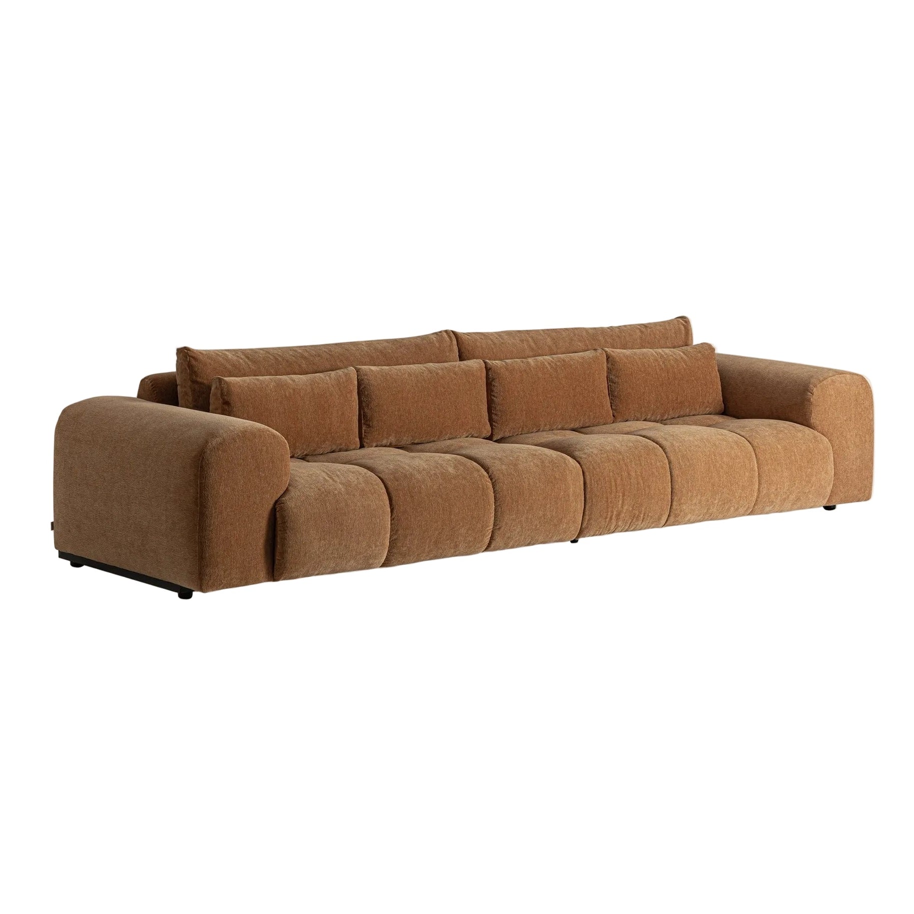 Sofa CARMAUX brązowy