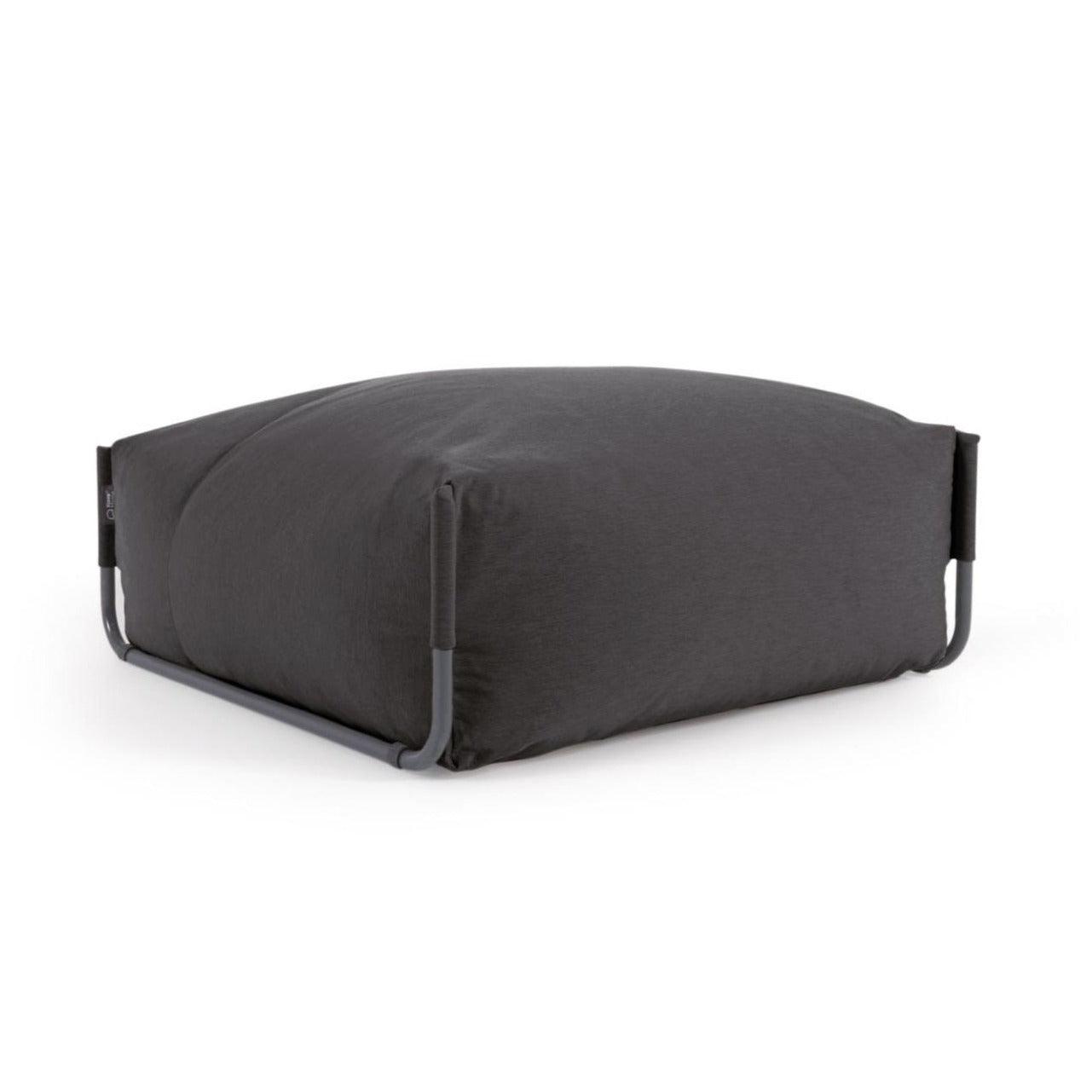 Sofa modułowa ogrodowa SQUARE - puf ciemnoszary La Forma Eye on Design